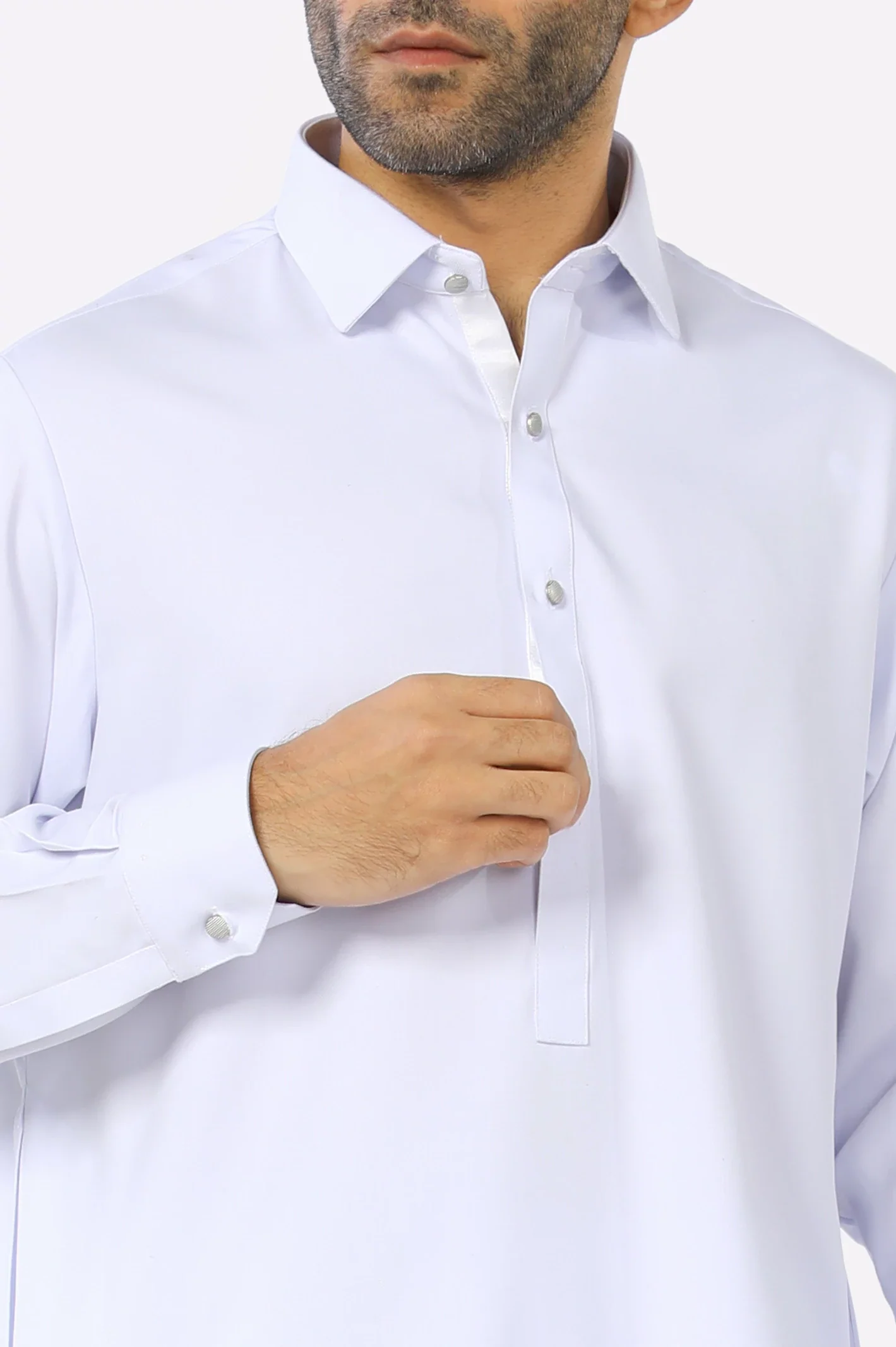 White Shalwar Kameez - Image 3