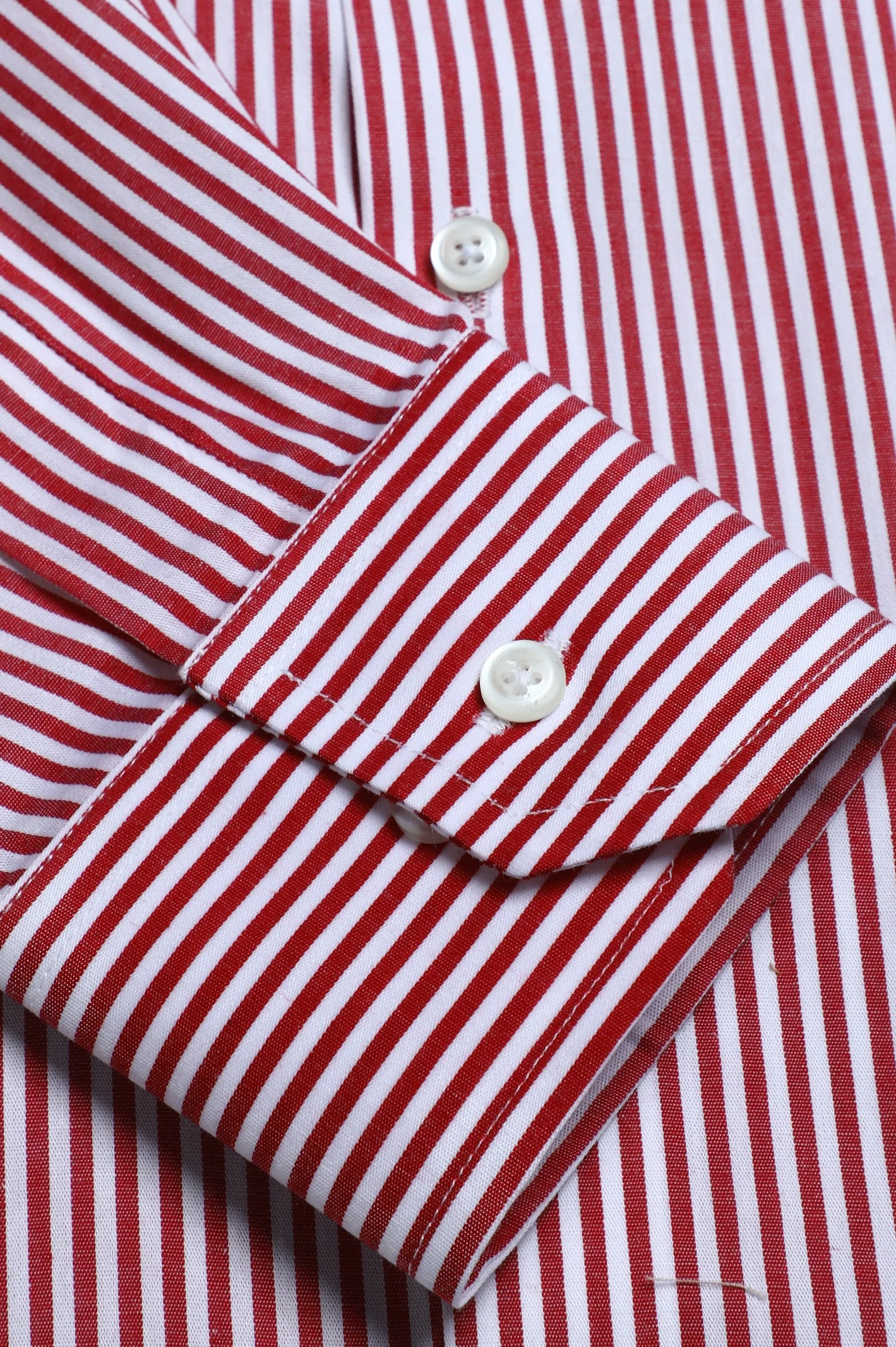 Red Stripe Formal Shirt - Image 3