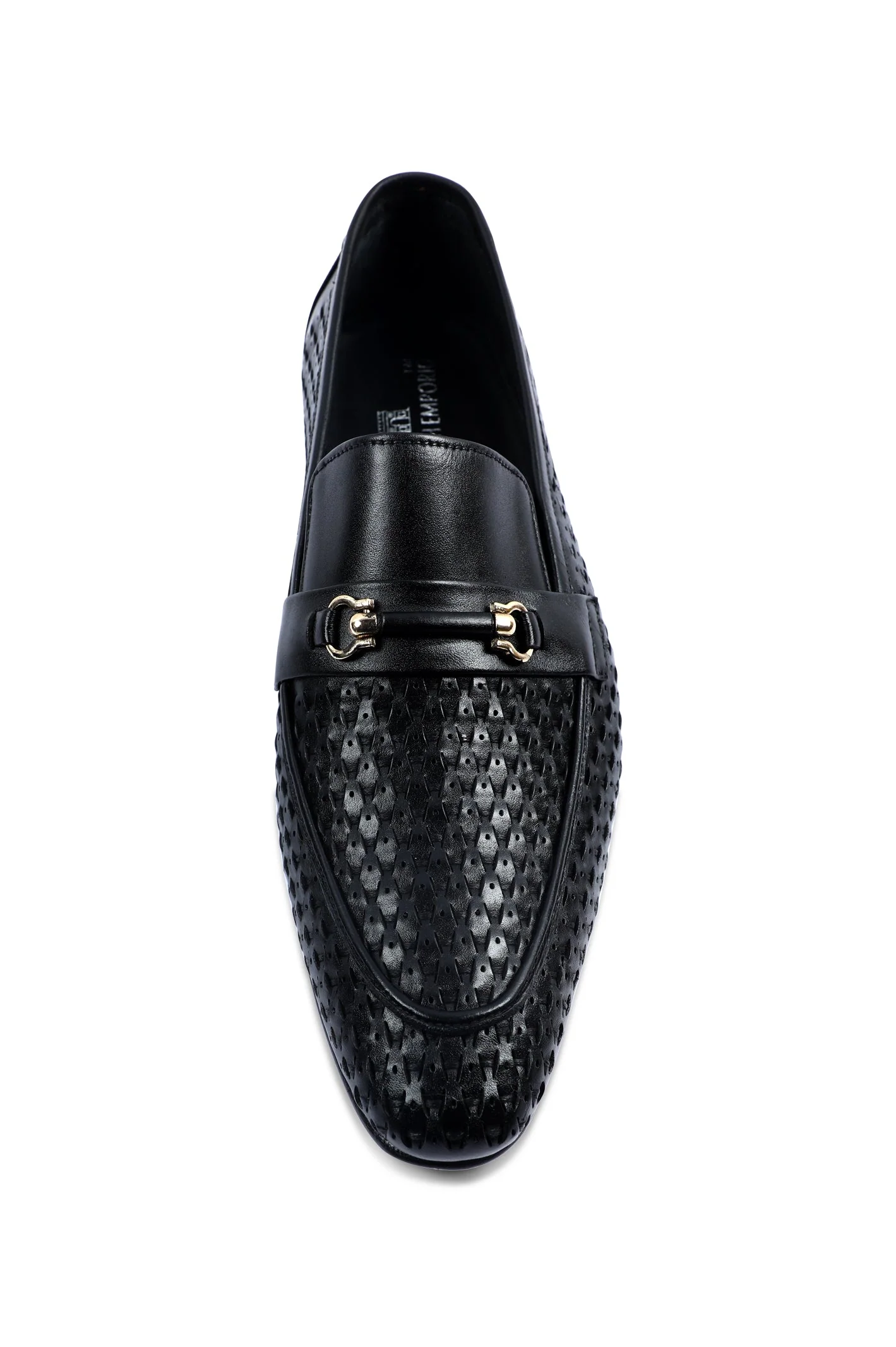 Formal Shoes For Men in Black SKU: SMF-0195-BLACK - Image 3