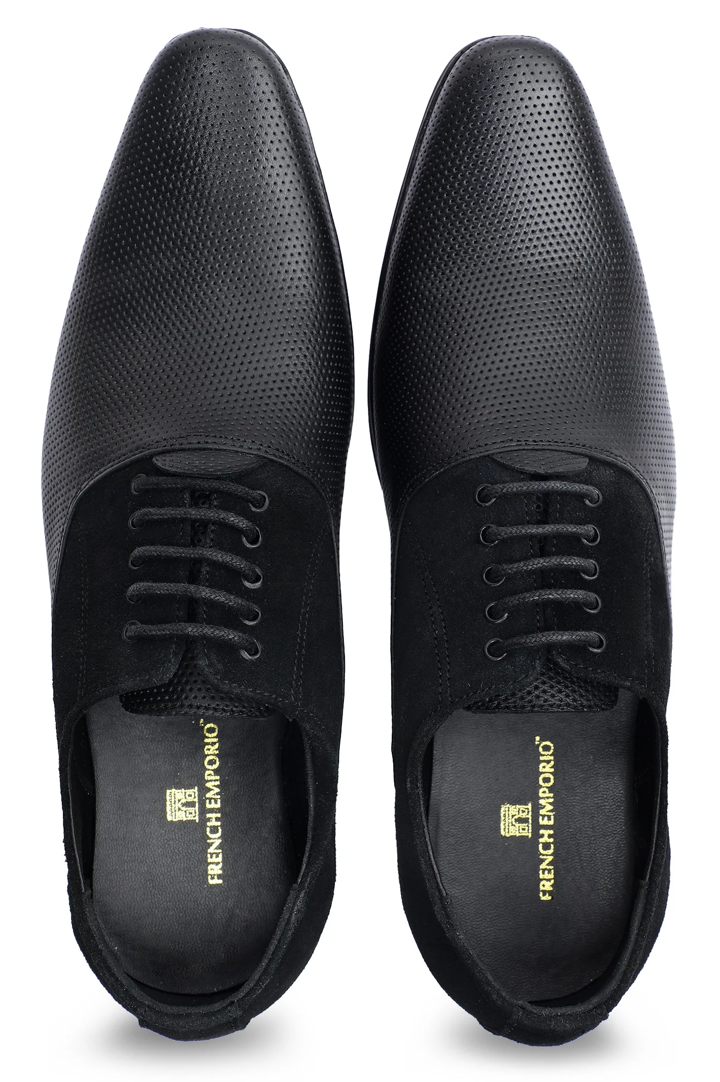 Formal Shoes For Men SKU: SMF-0249-BLACK - Image 4