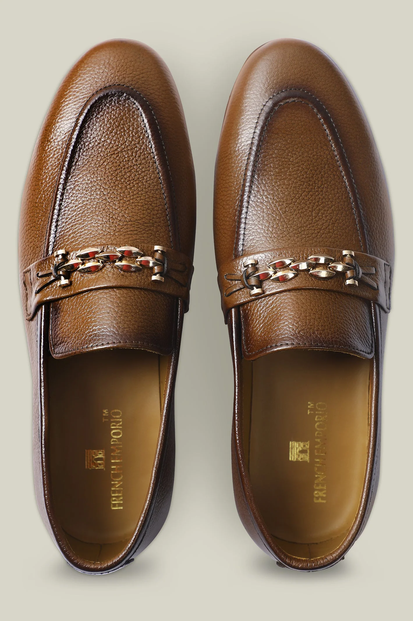 Formal Shoes For Men SKU: SMF-0265-BROWN - Image 4