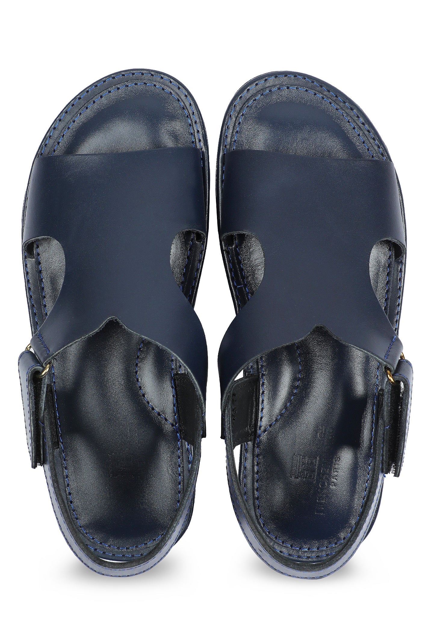 French Emporio Men Sandals SKU: SLD-0030-BLUE - Image 4