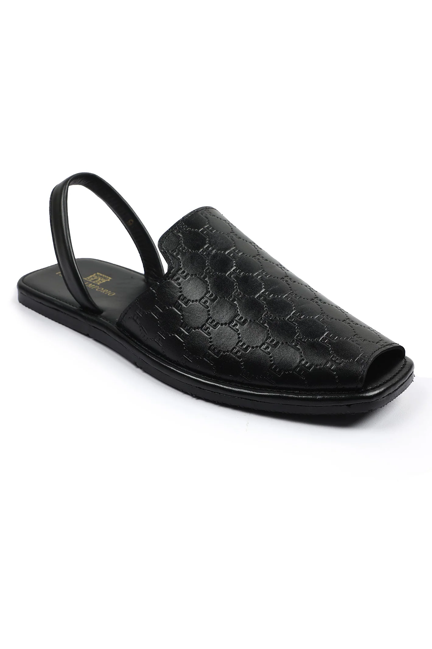 French Emporio Men's Sandal SKU: SLD-0039-BLACK