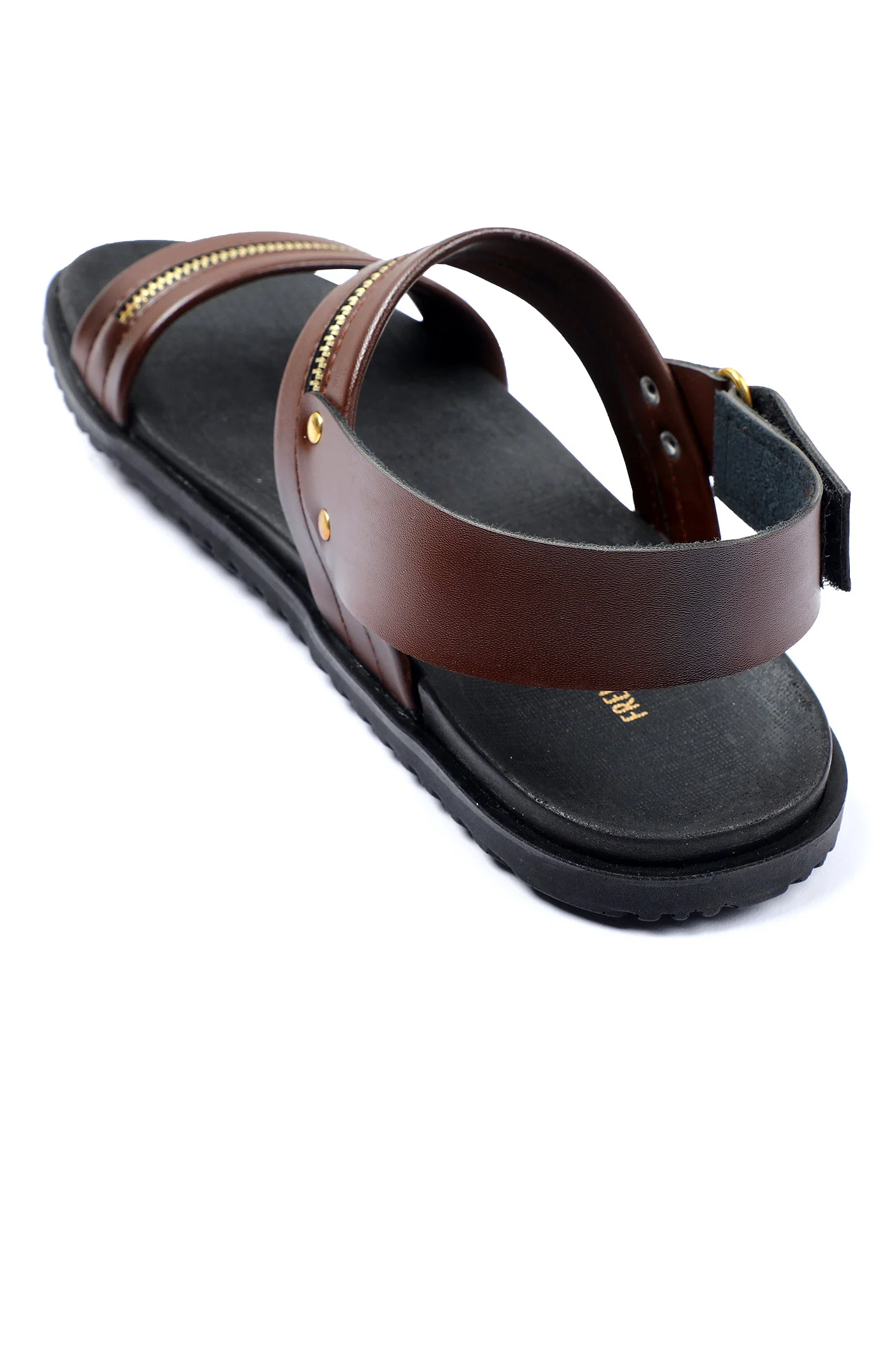 French Emporio Men's Sandal SKU: SLD-0043-BROWN - Image 2