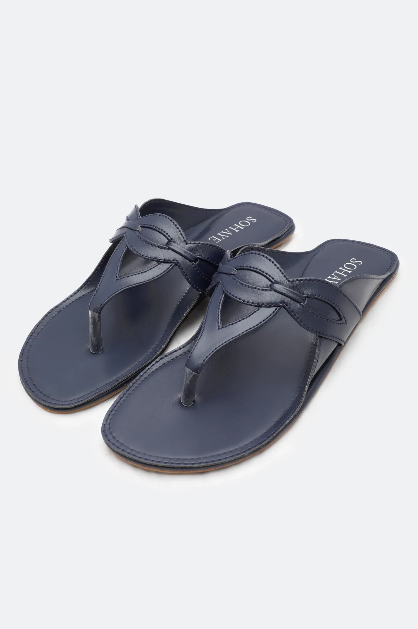Blue Ladies Casual Slippers - Image 4