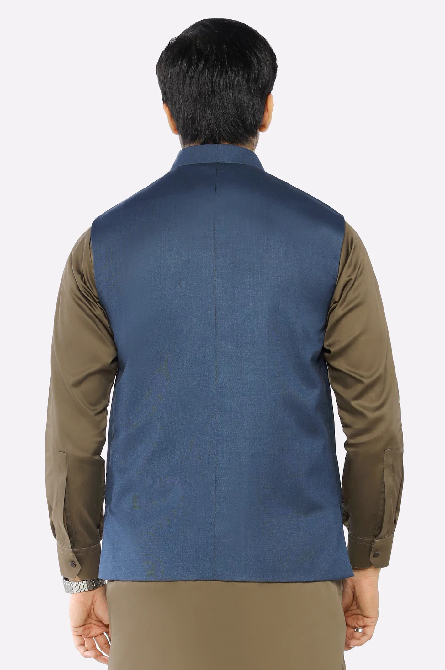 Blue Waistcoat - Image 3