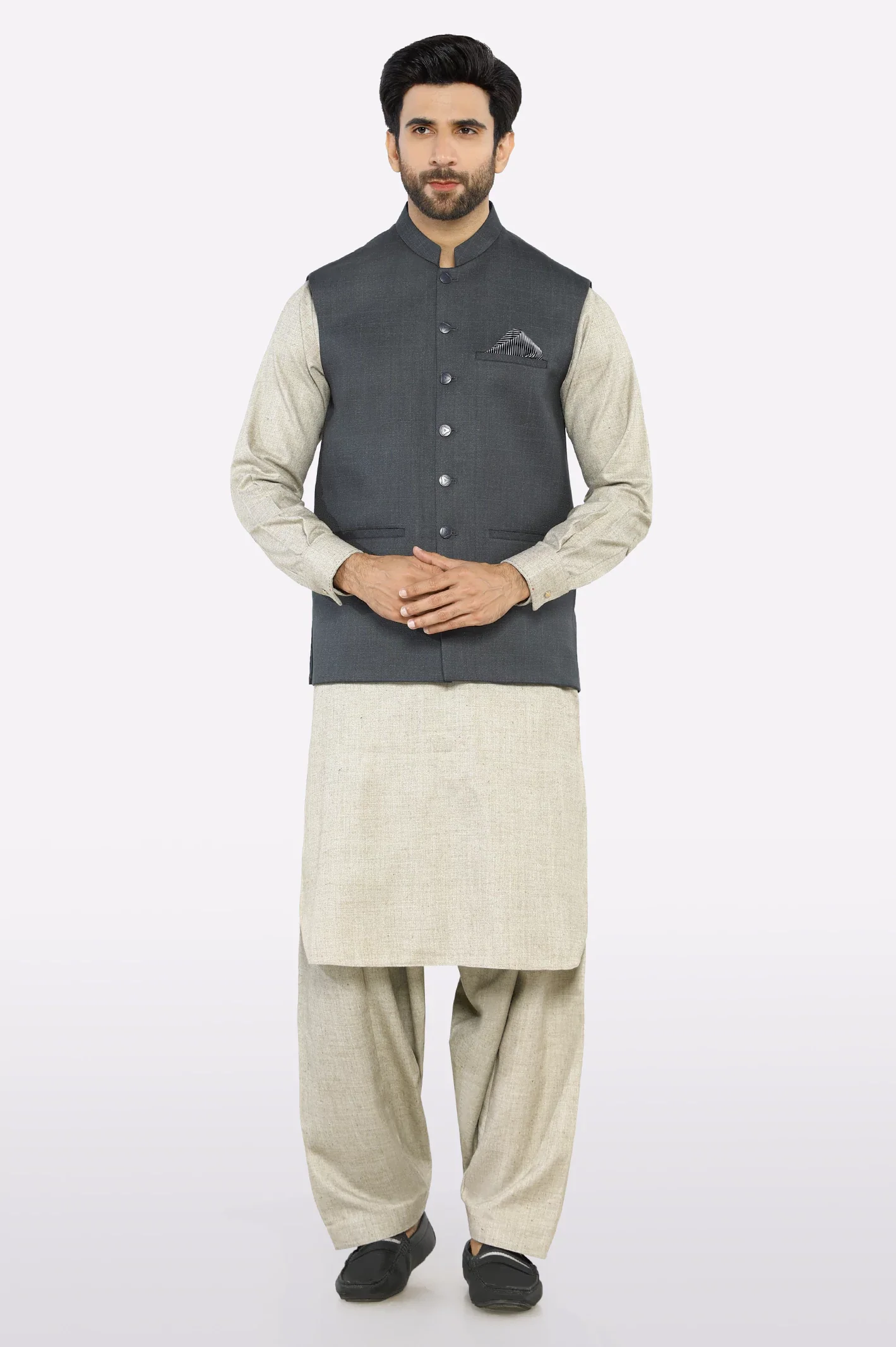 Grey Waistcoat - Image 2
