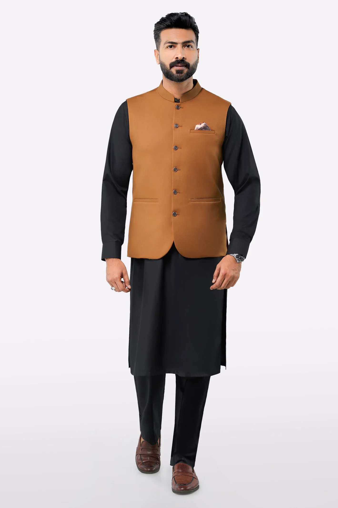 Mustard Waistcoat - Image 2