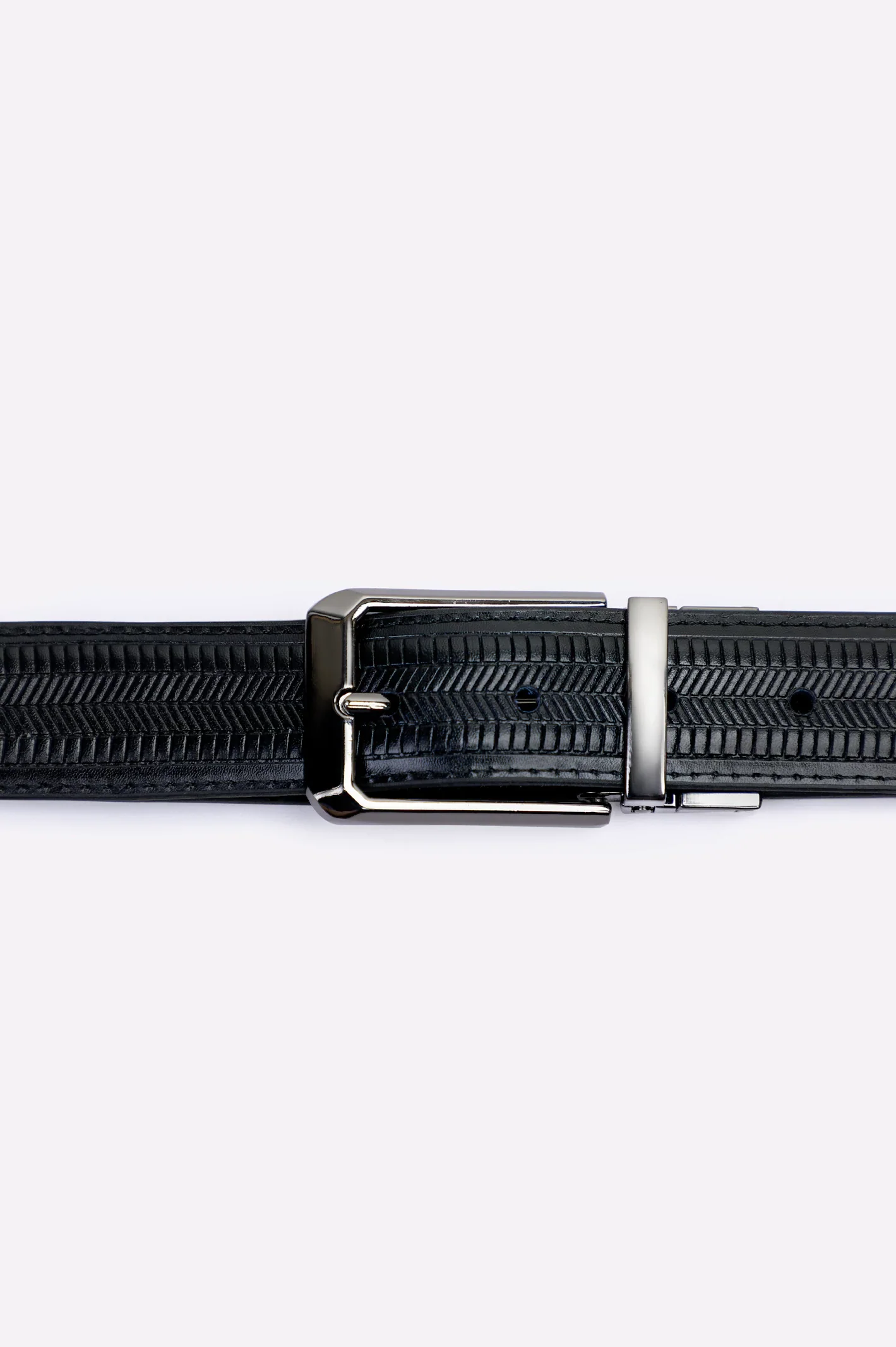 Black Men's Belt - Image 2