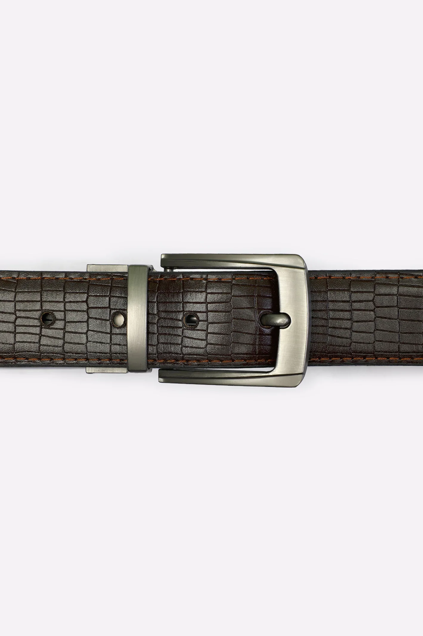 Black & Brown Men's Belt - Image 2