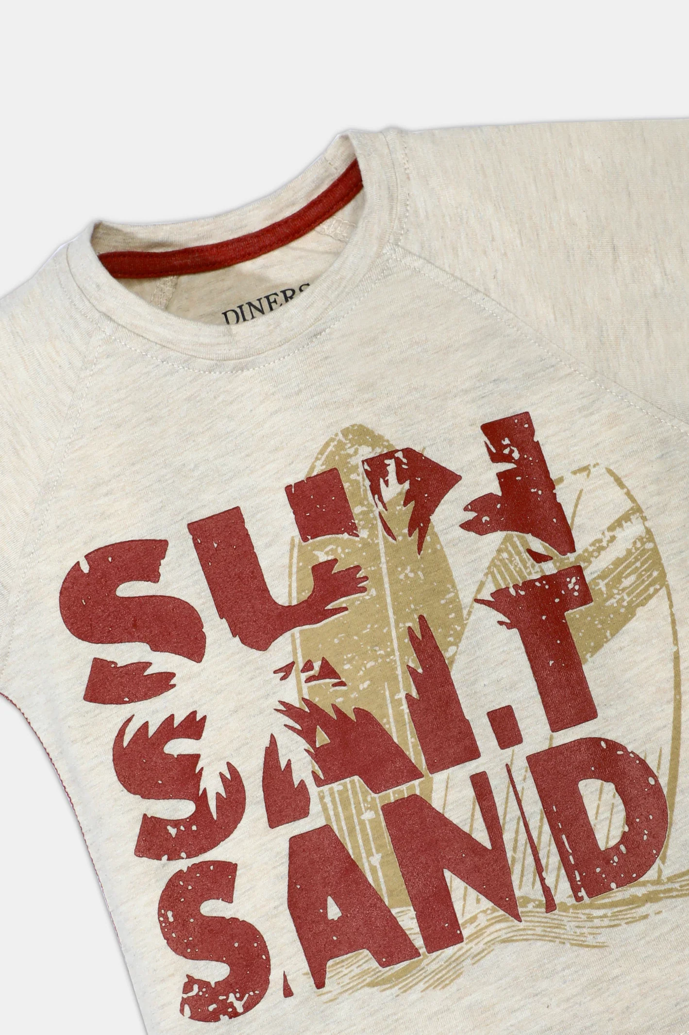 Off White Graphic Print T-Shirt - Image 2