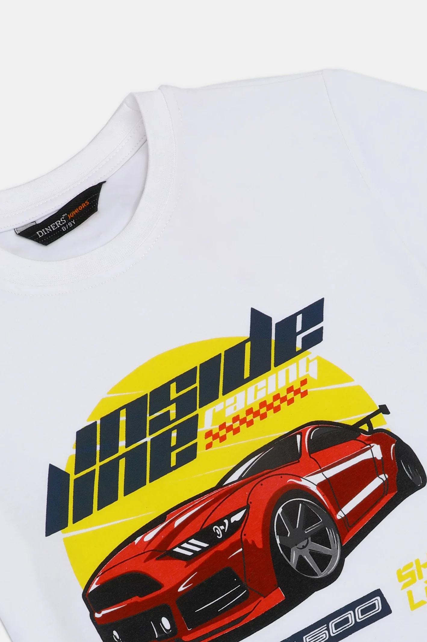 White Graphic Print T-Shirt - Image 2