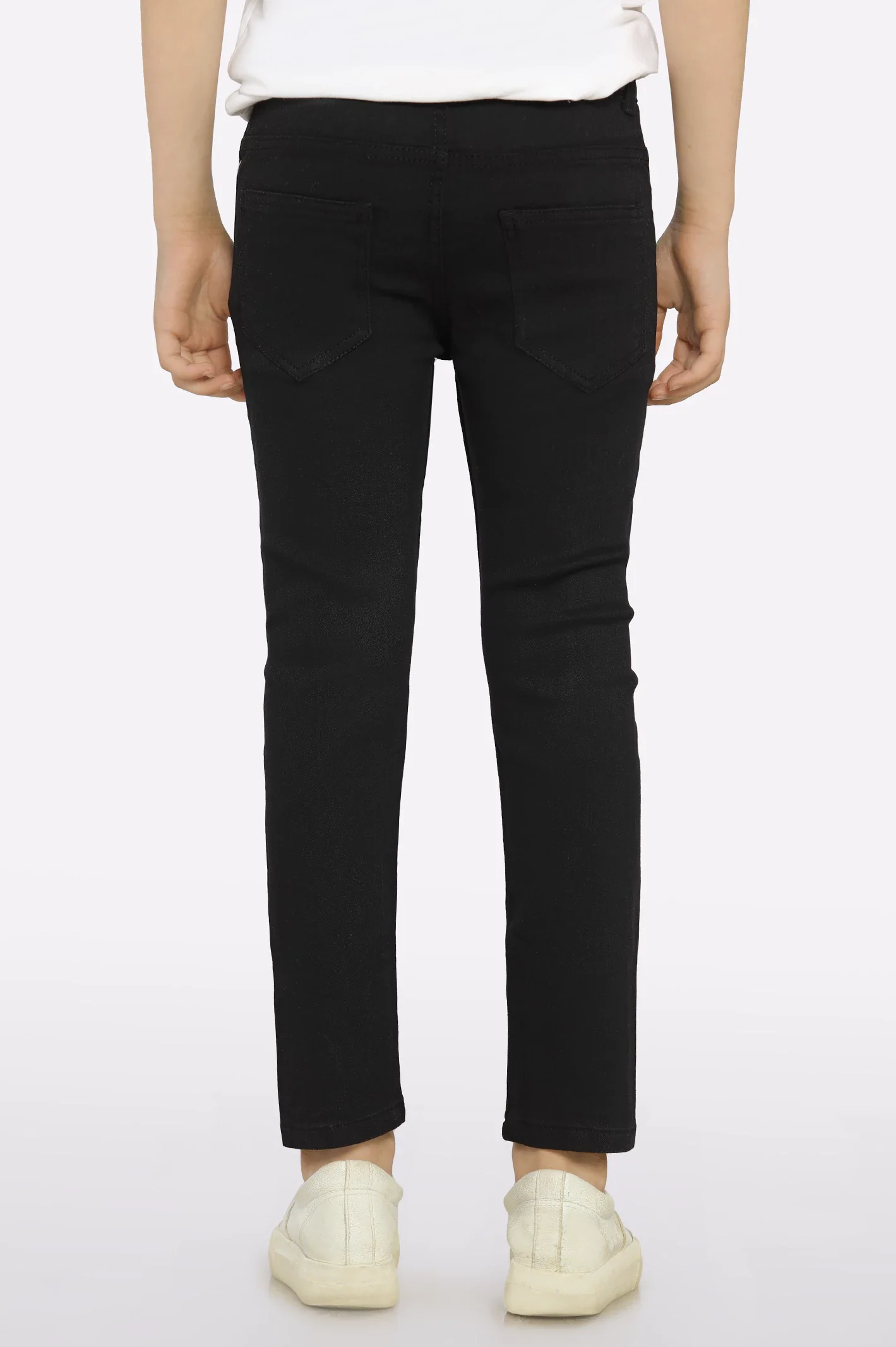 Black Denim Jeans For Boys - Image 3