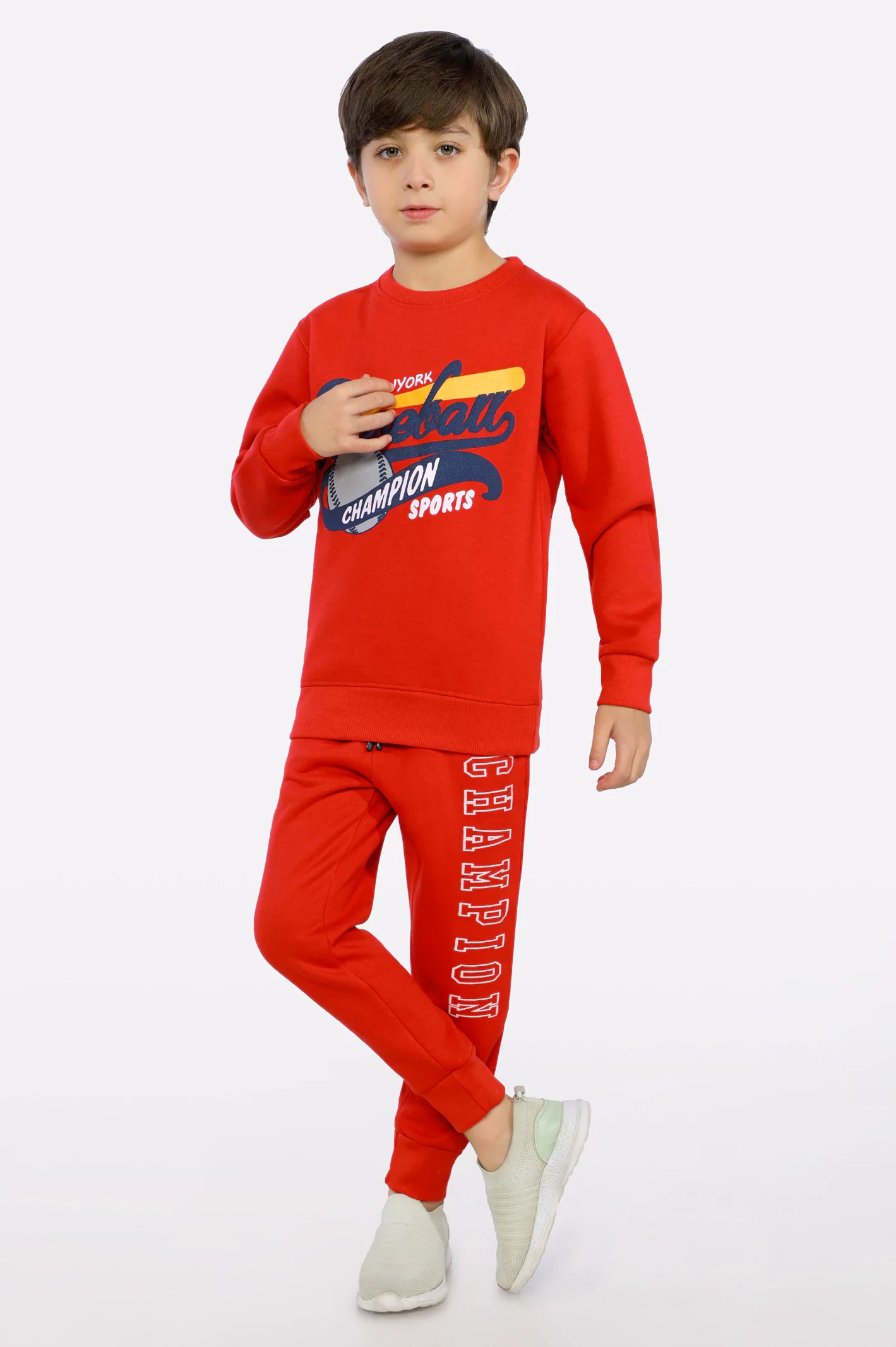 Baseball Print Boys Combo - Image 2