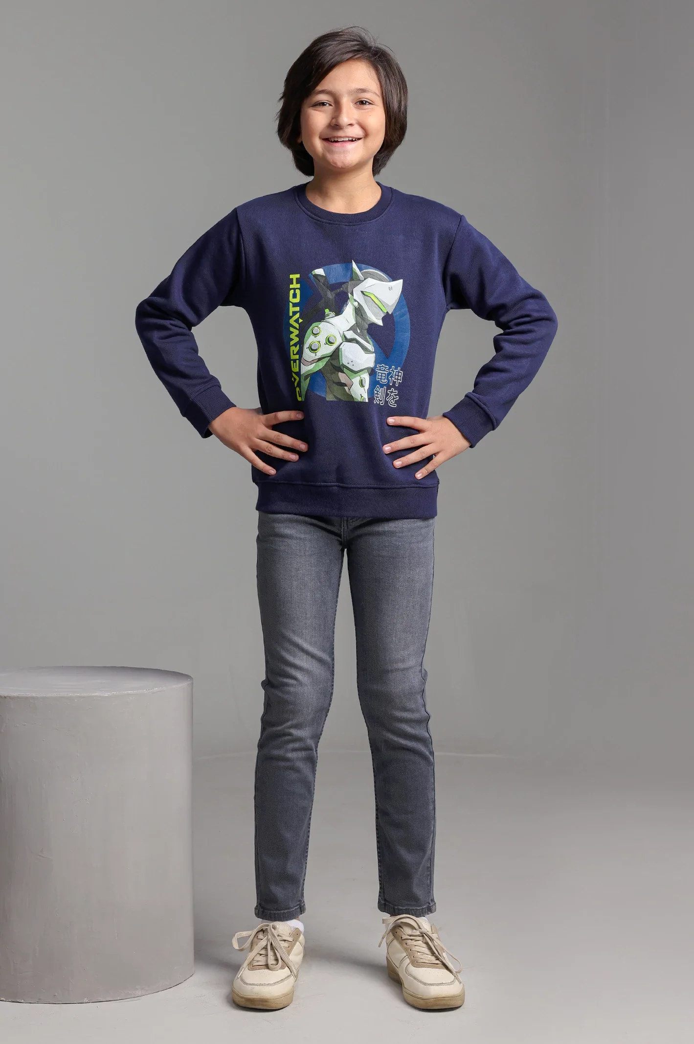 Overwatch Graphic Print Boys Sweatshirt - Image 2