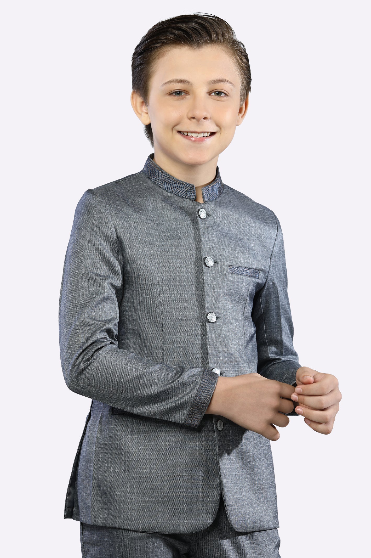 Grey Boys Prince Suit - Image 2