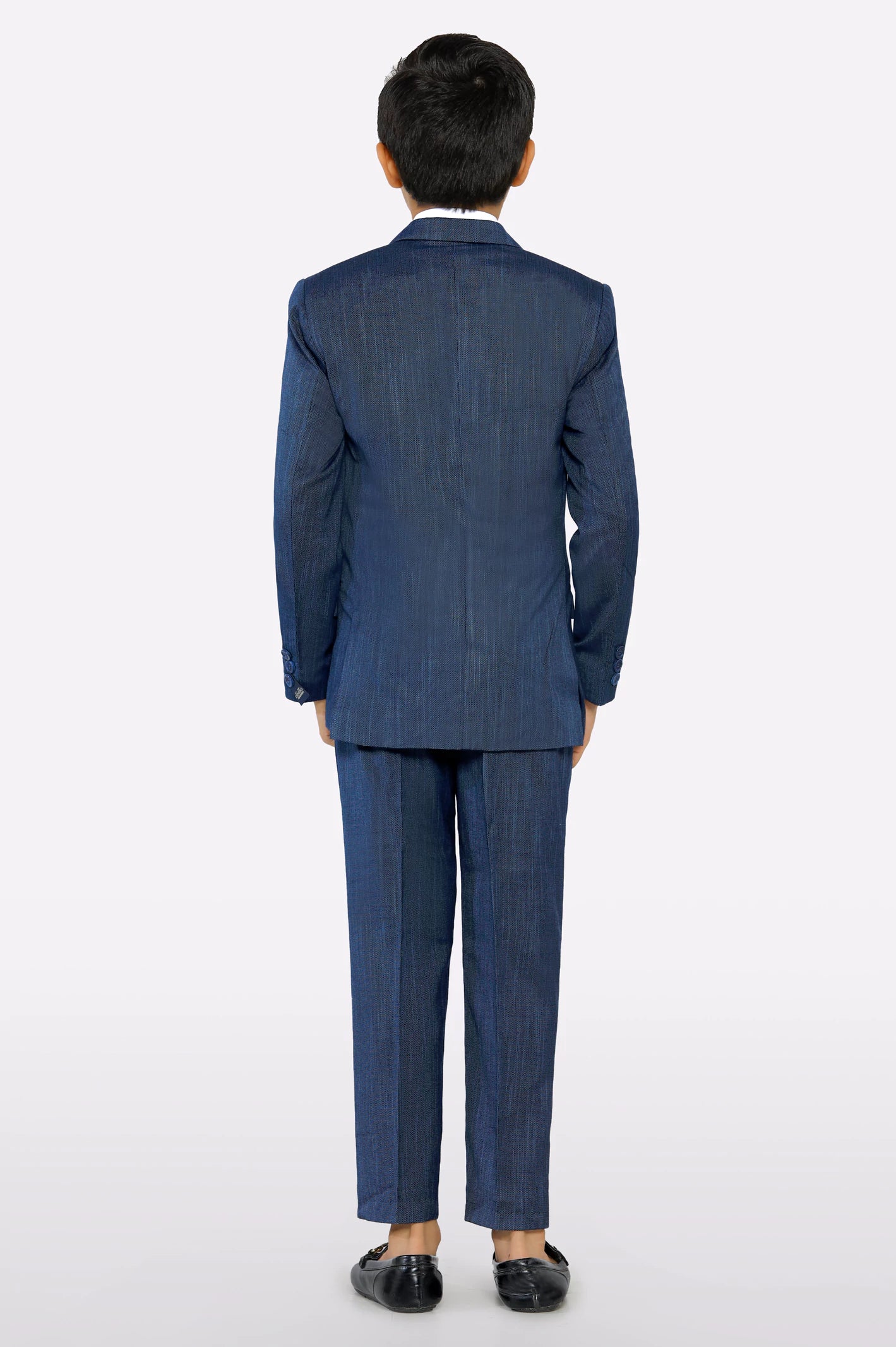 Navy Blue Suiting for Boys - Image 3
