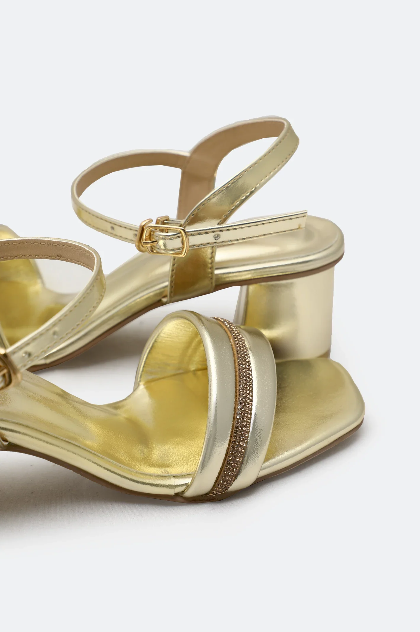 Golden Ladies Formal Heels - Image 2