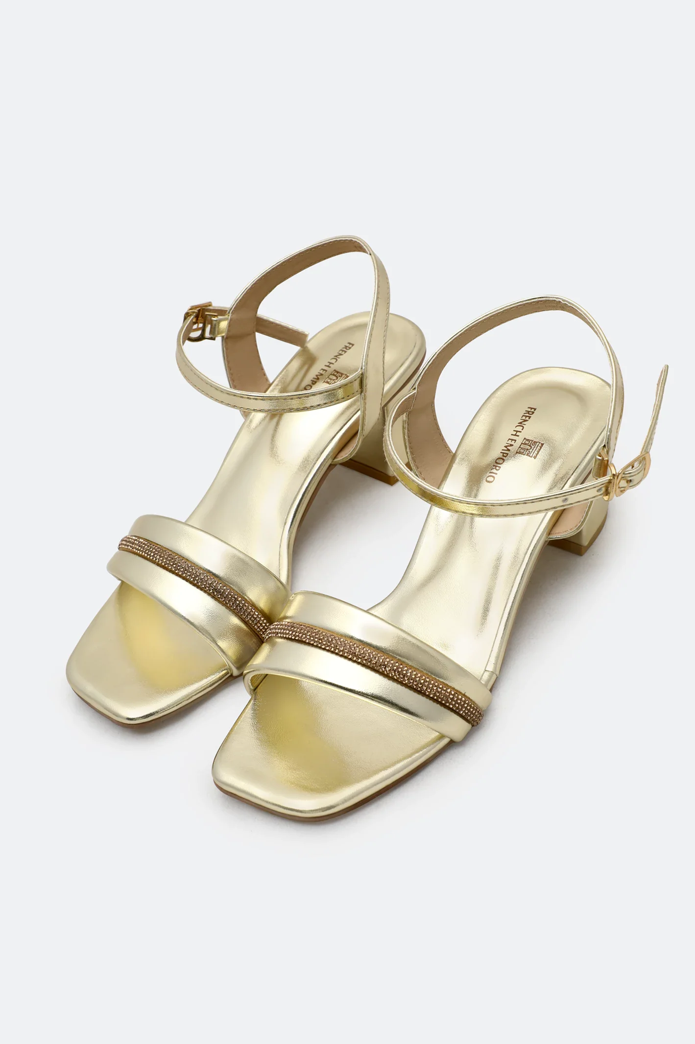 Golden Ladies Formal Heels - Image 4