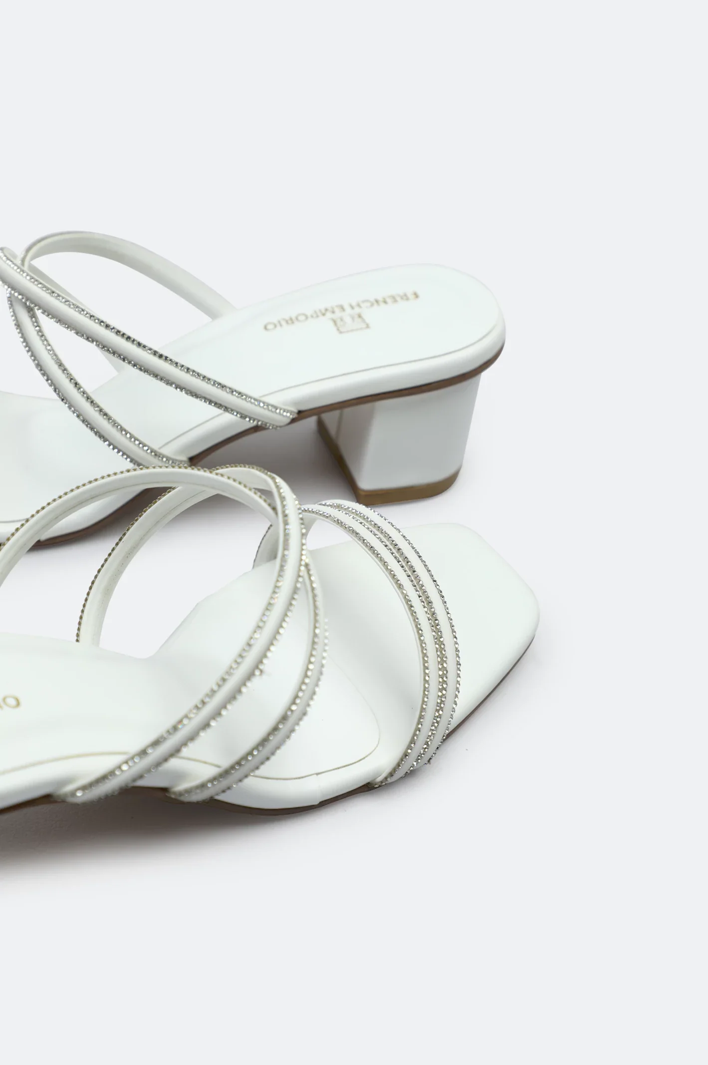 White Ladies Formal Heels - Image 2