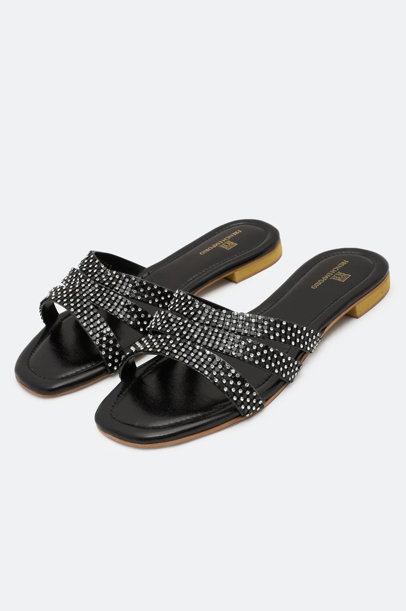 Black Ladies Formal Slippers - Image 4