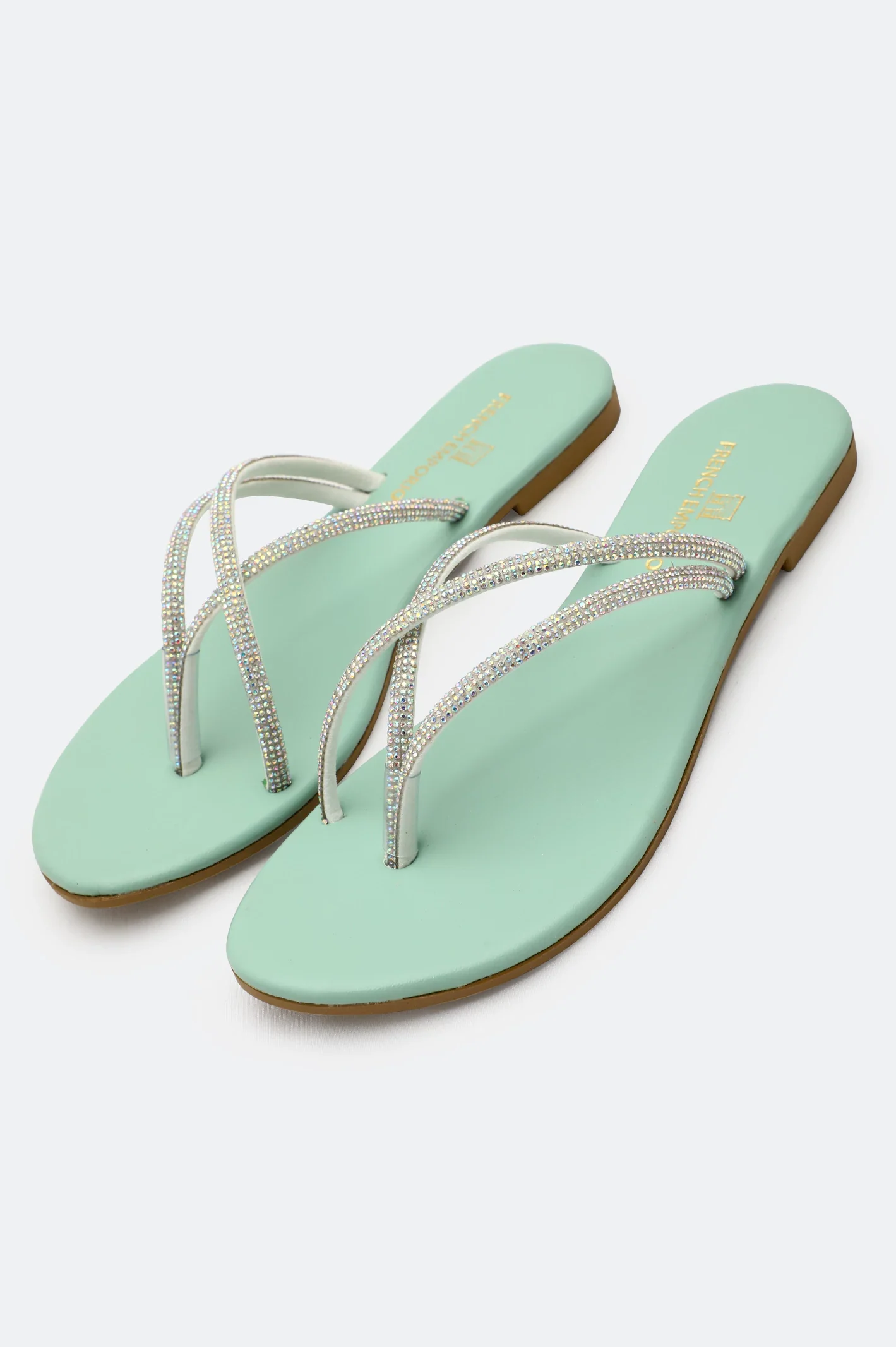 Green Ladies Casual Slippers - Image 4