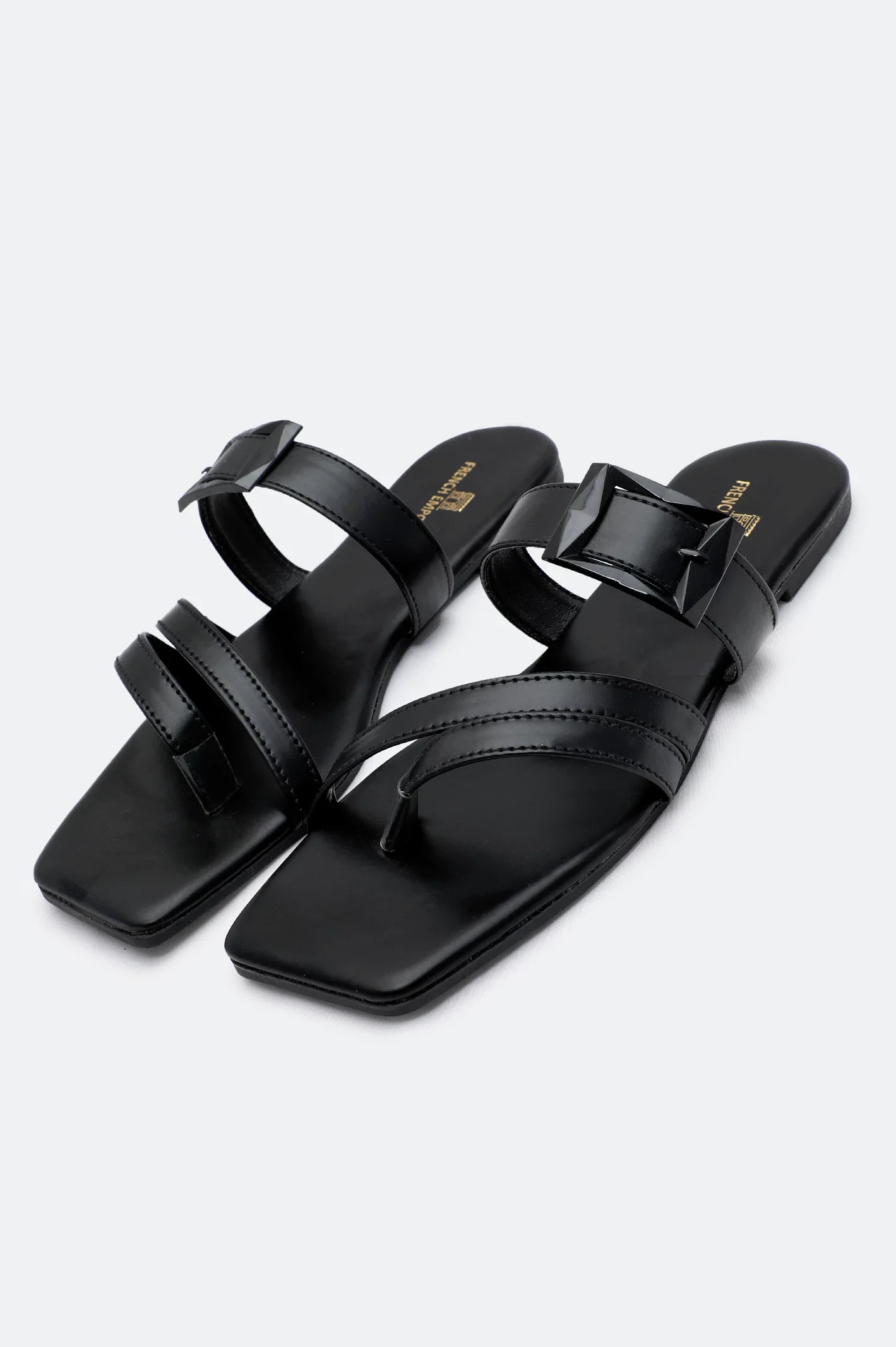 Black Ladies Casual Slippers - Image 4
