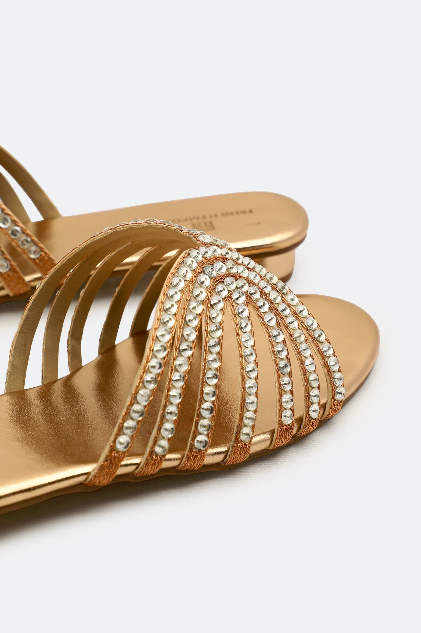 Peach Ladies Formal Slippers - Image 2