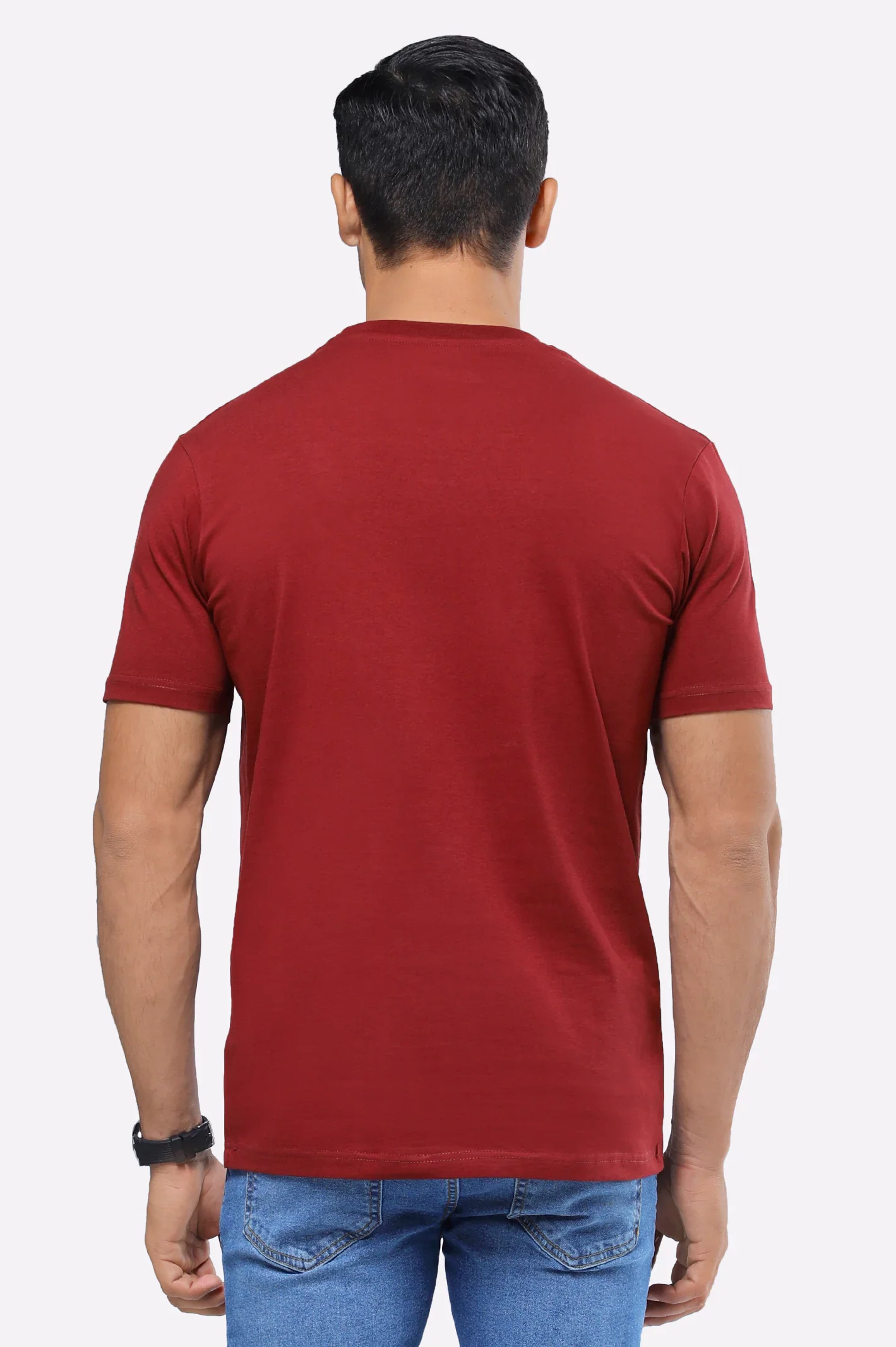Basic Crew Neck T-Shirt - Image 3