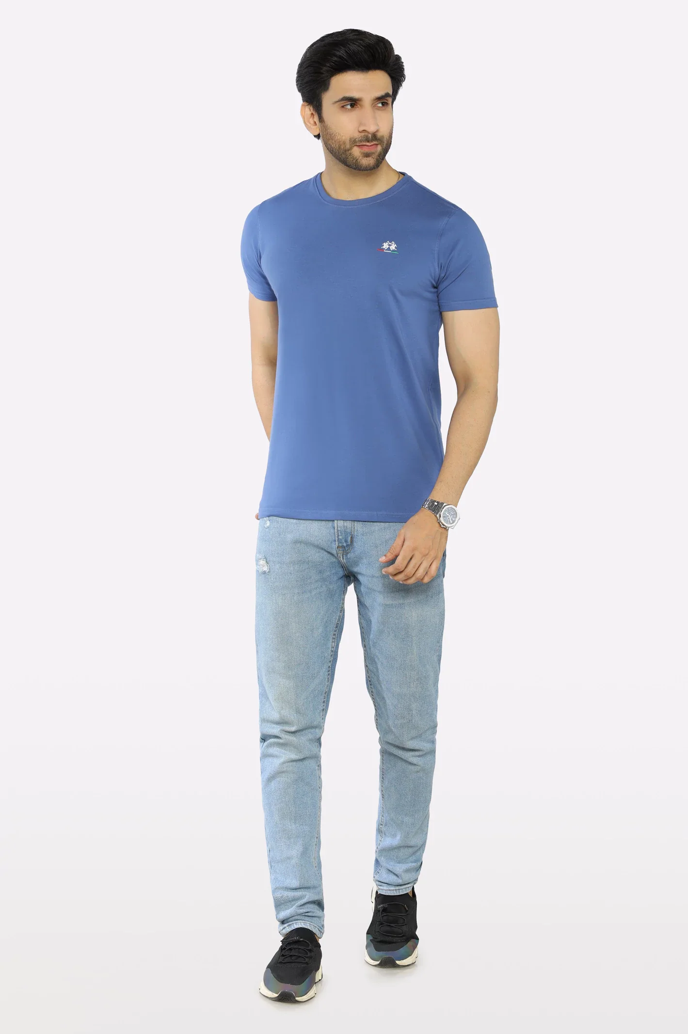 Basic Crew Neck T-Shirt - Image 2