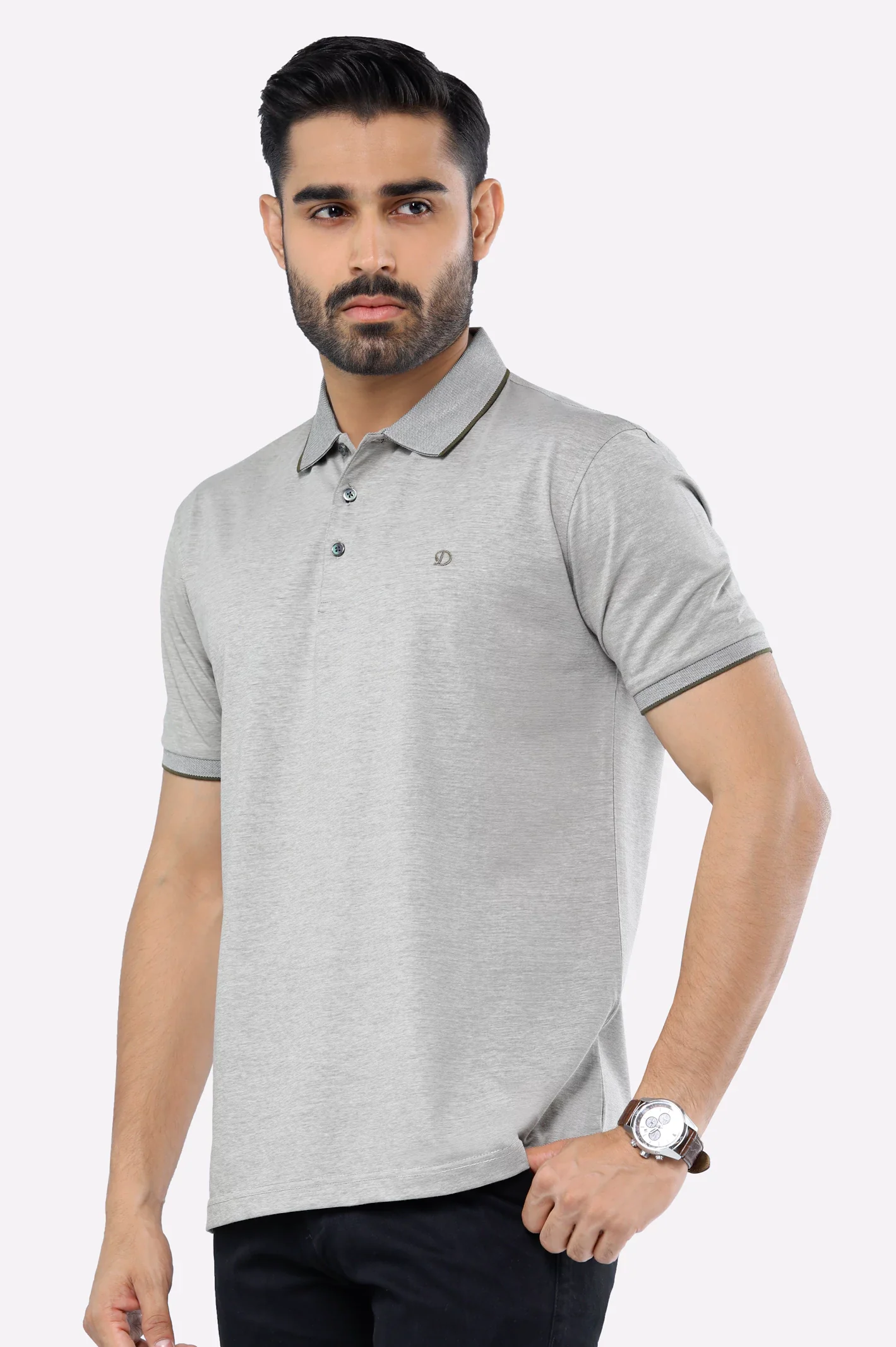 Olive Dry Fit Polo