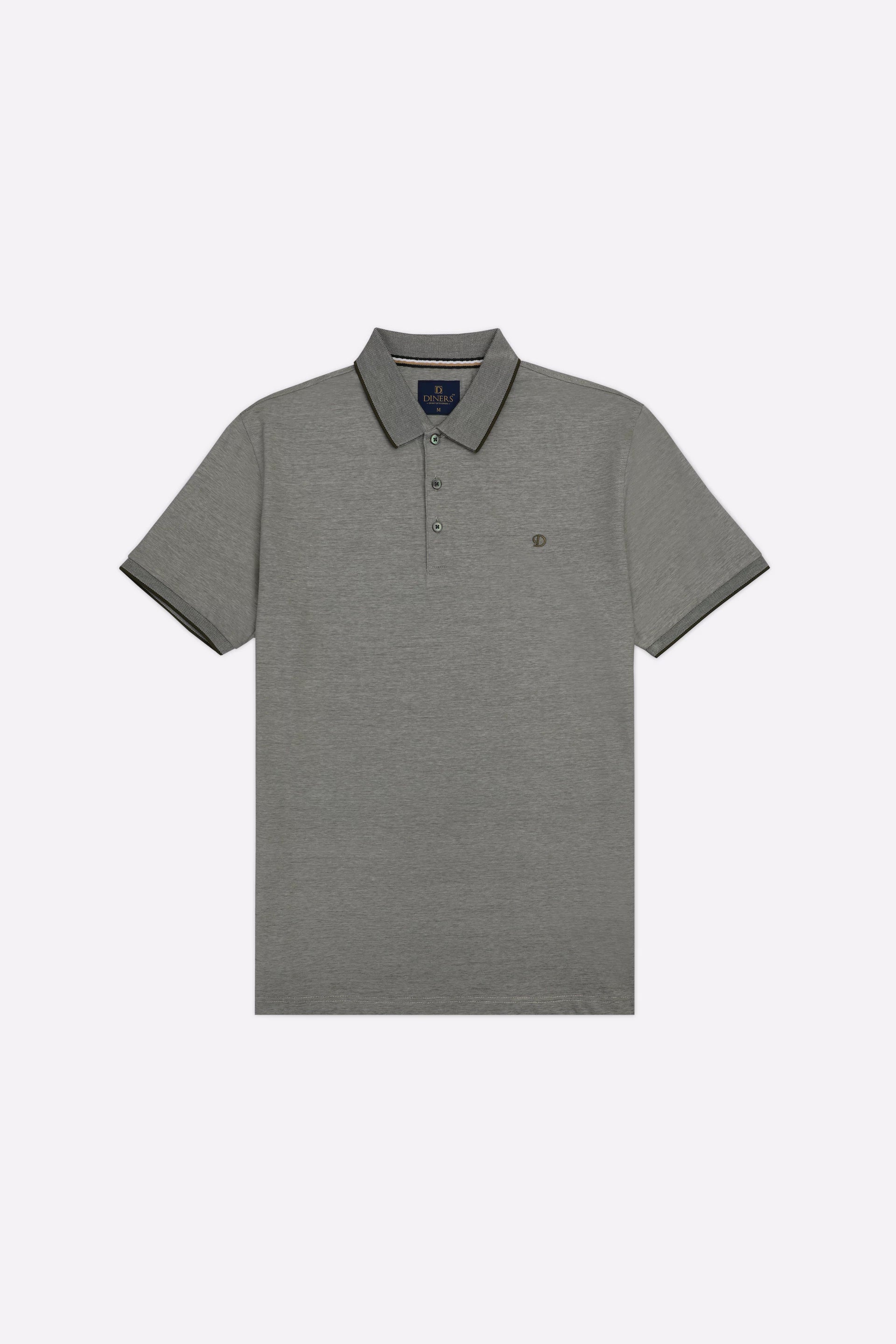 Olive Dry Fit Polo - Image 4