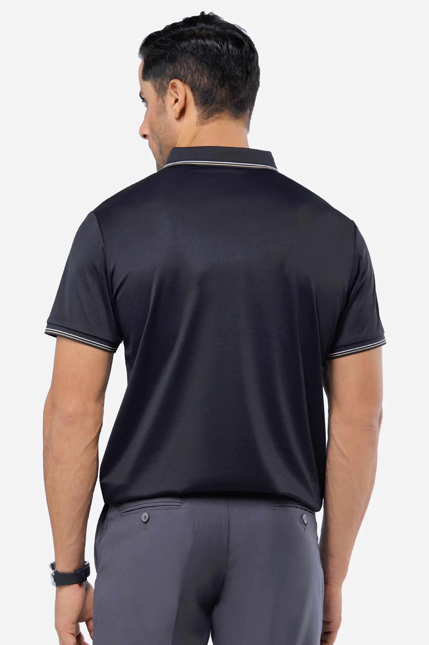 Black Dry Fit Polo - Image 3