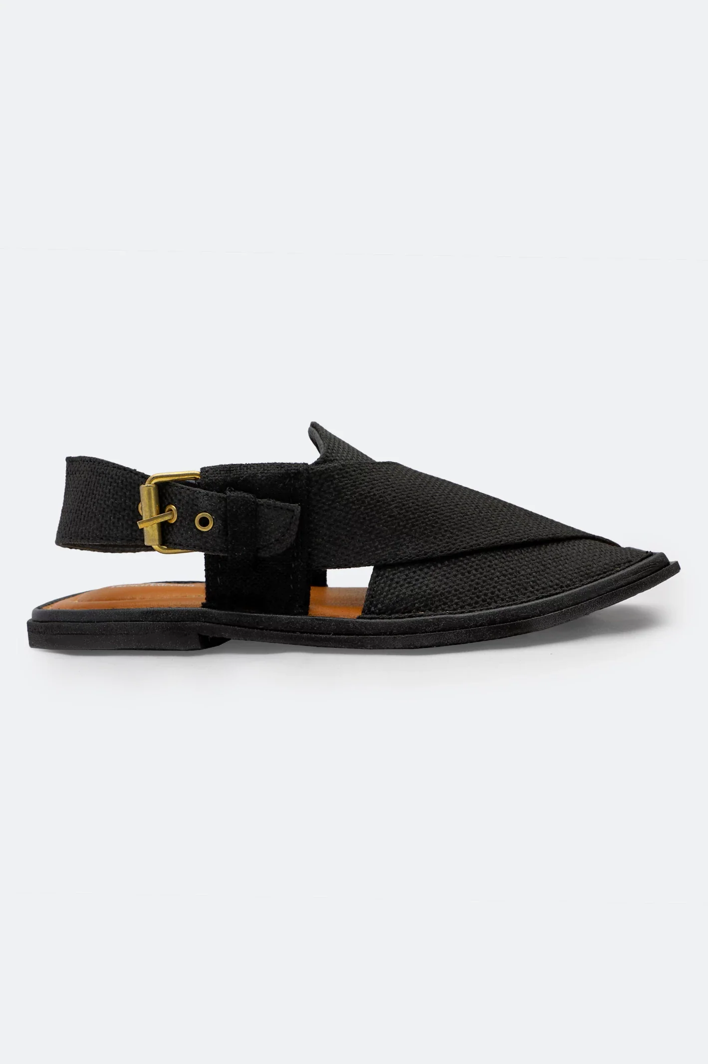 Men Black Sandals - Image 2