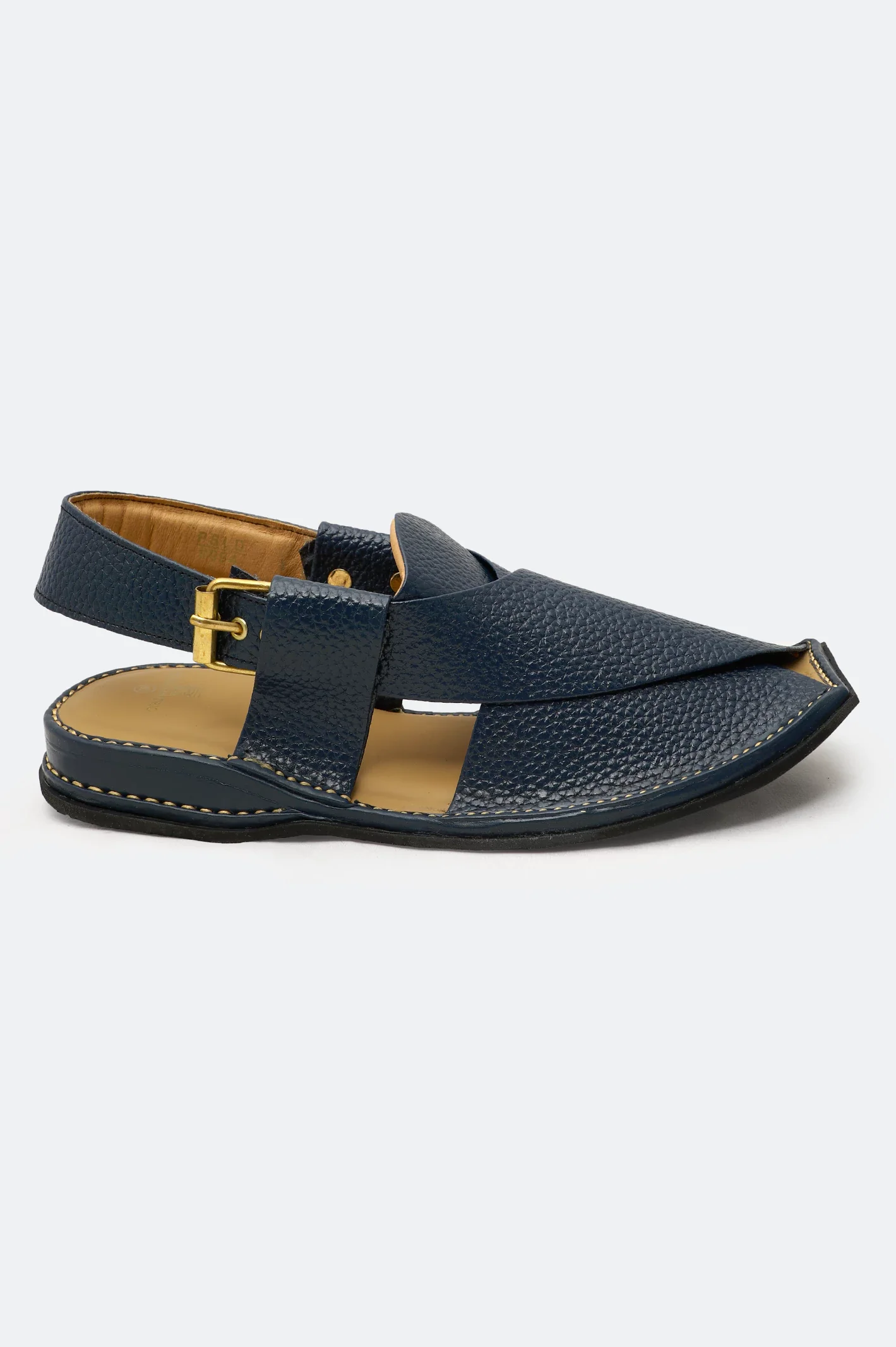 Navy Casual Peshawari Sandal - Image 2