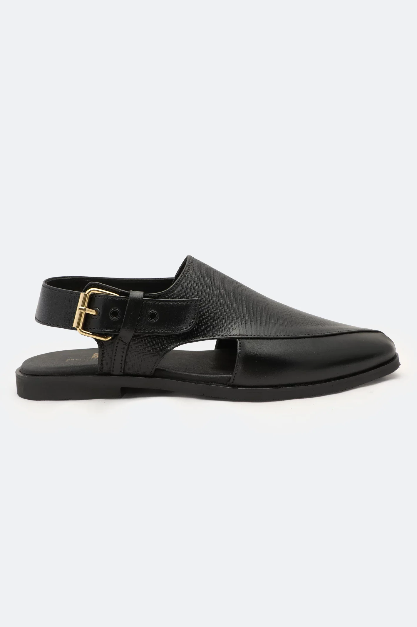 Black Peshawari Sandal - Image 2
