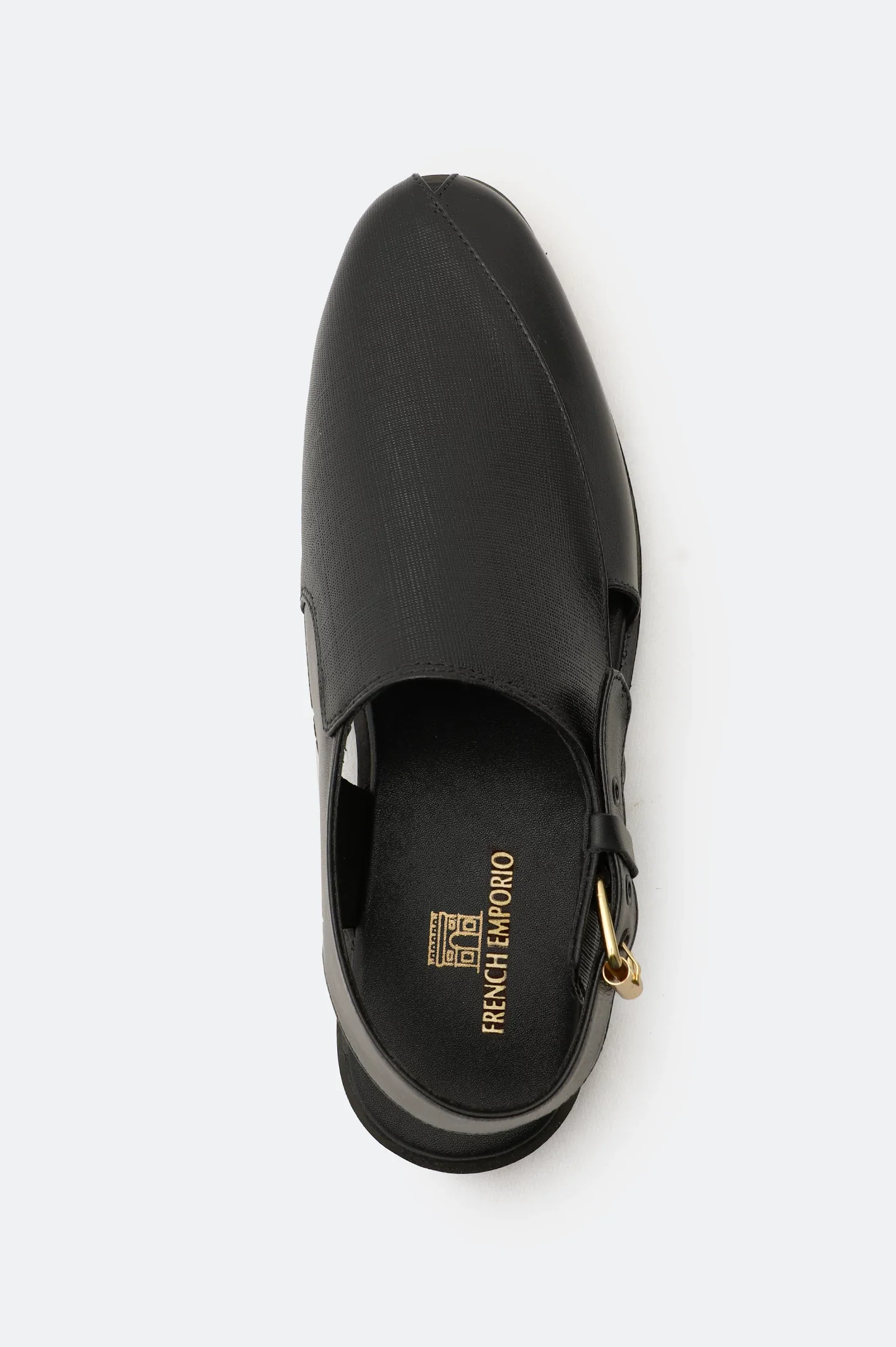 Black Peshawari Sandal - Image 3