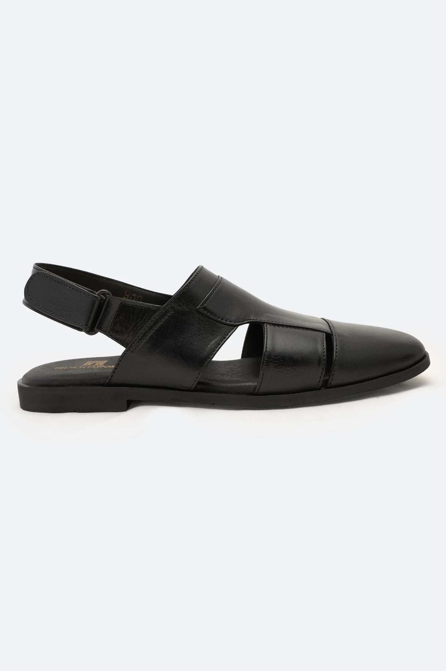 Black Peshawari Sandal - Image 2