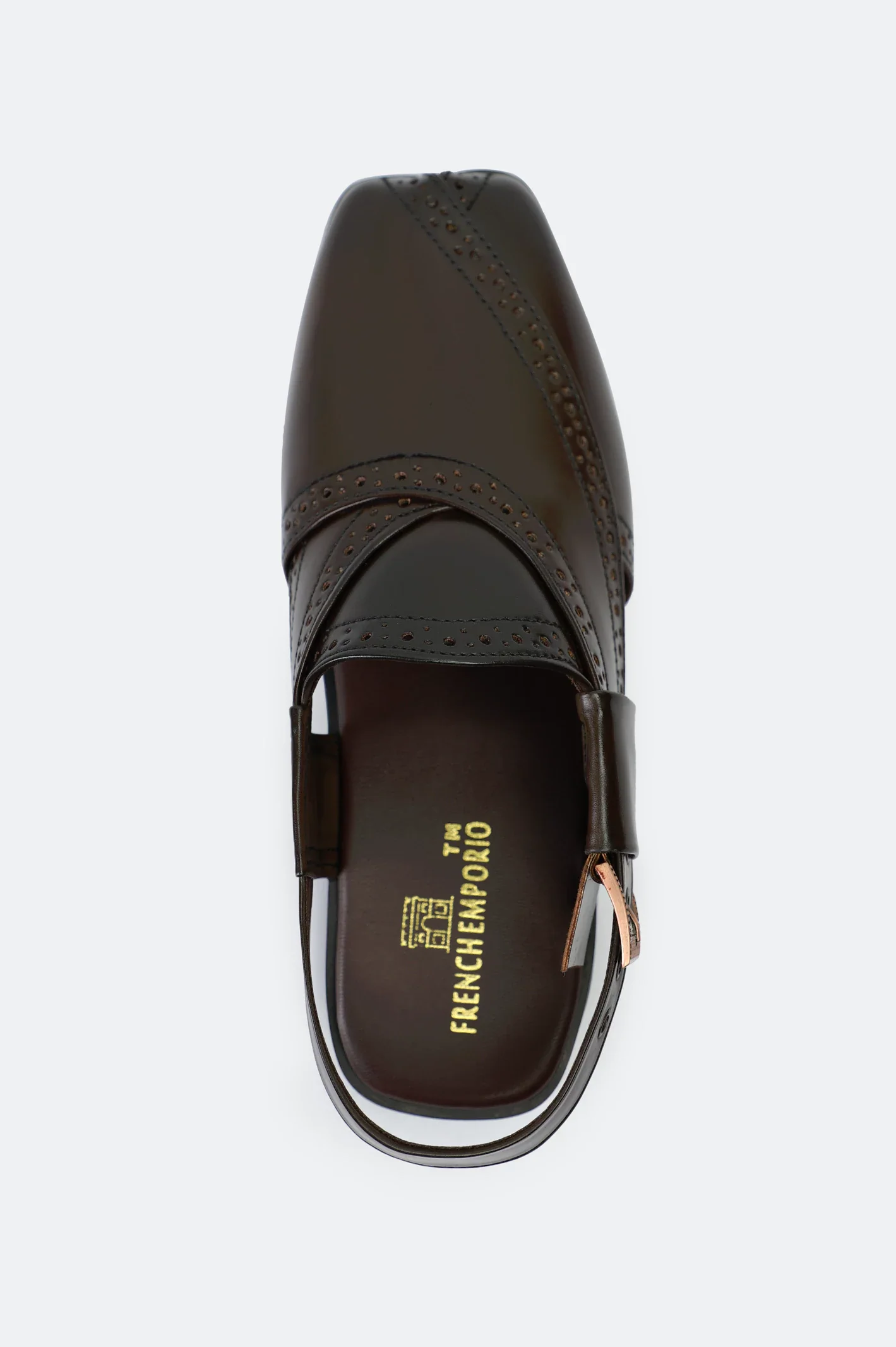 Brown Casual Peshawari Sandal - Image 3