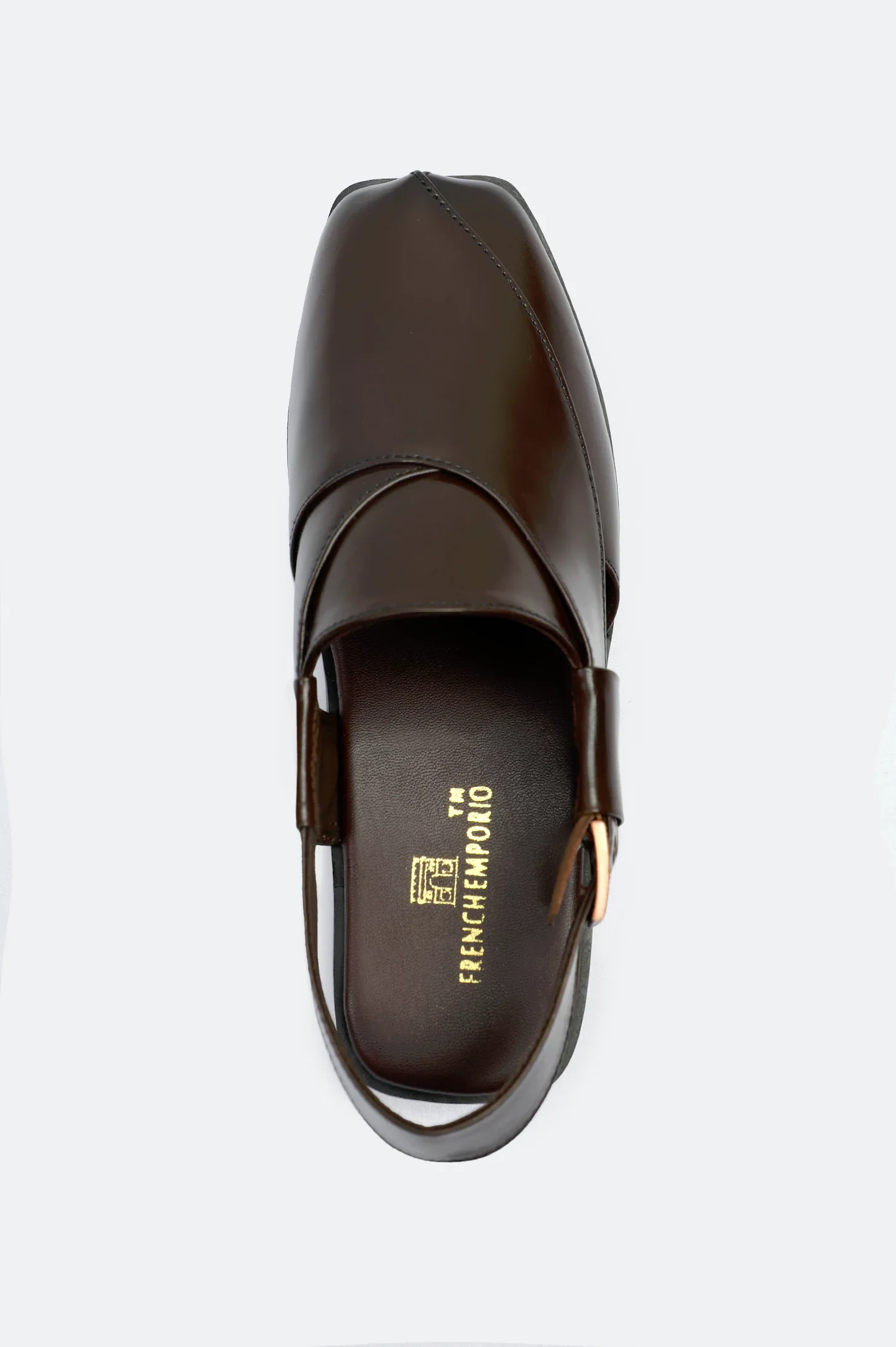 Brown Casual Peshawari Sandal - Image 3