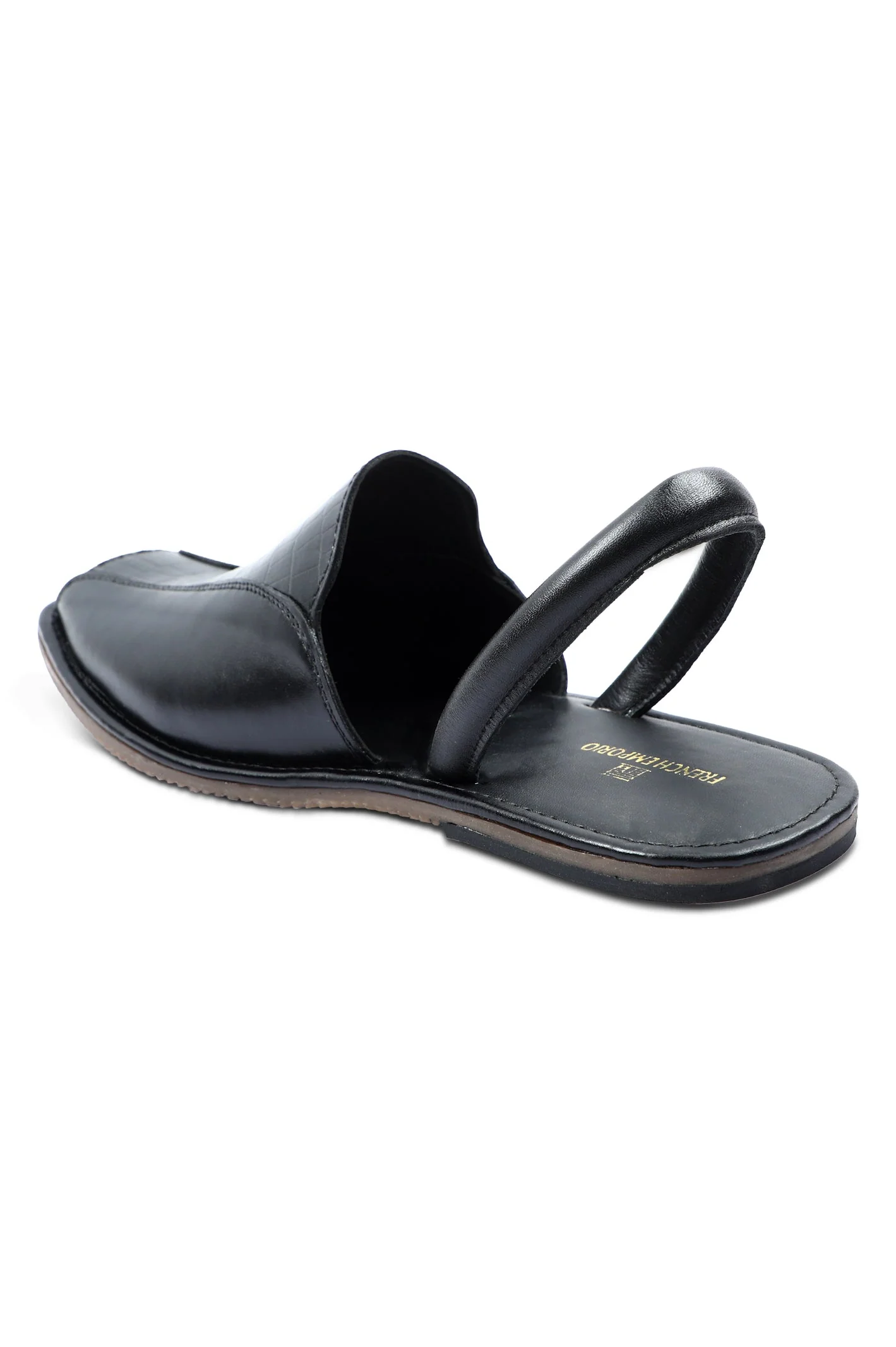 Men Black Sandals - Image 2