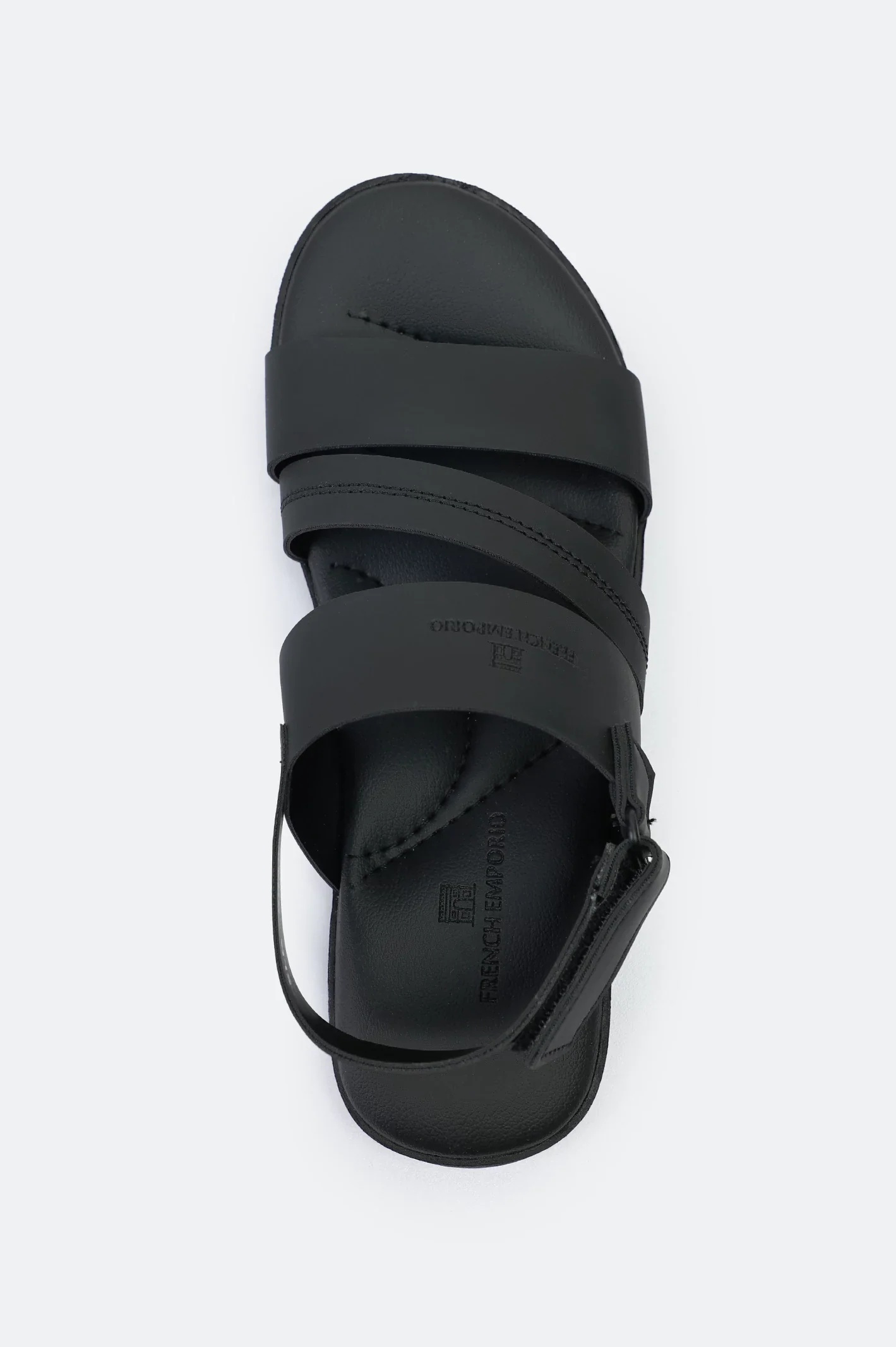 Black Casual Slides Sandal - Image 3