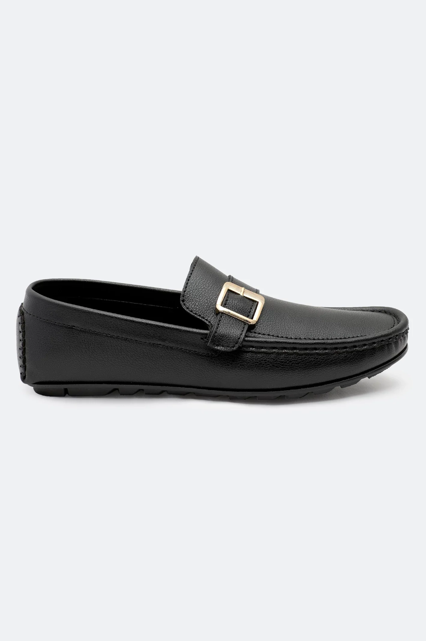 Black Casual Moccassins Shoes - Image 2