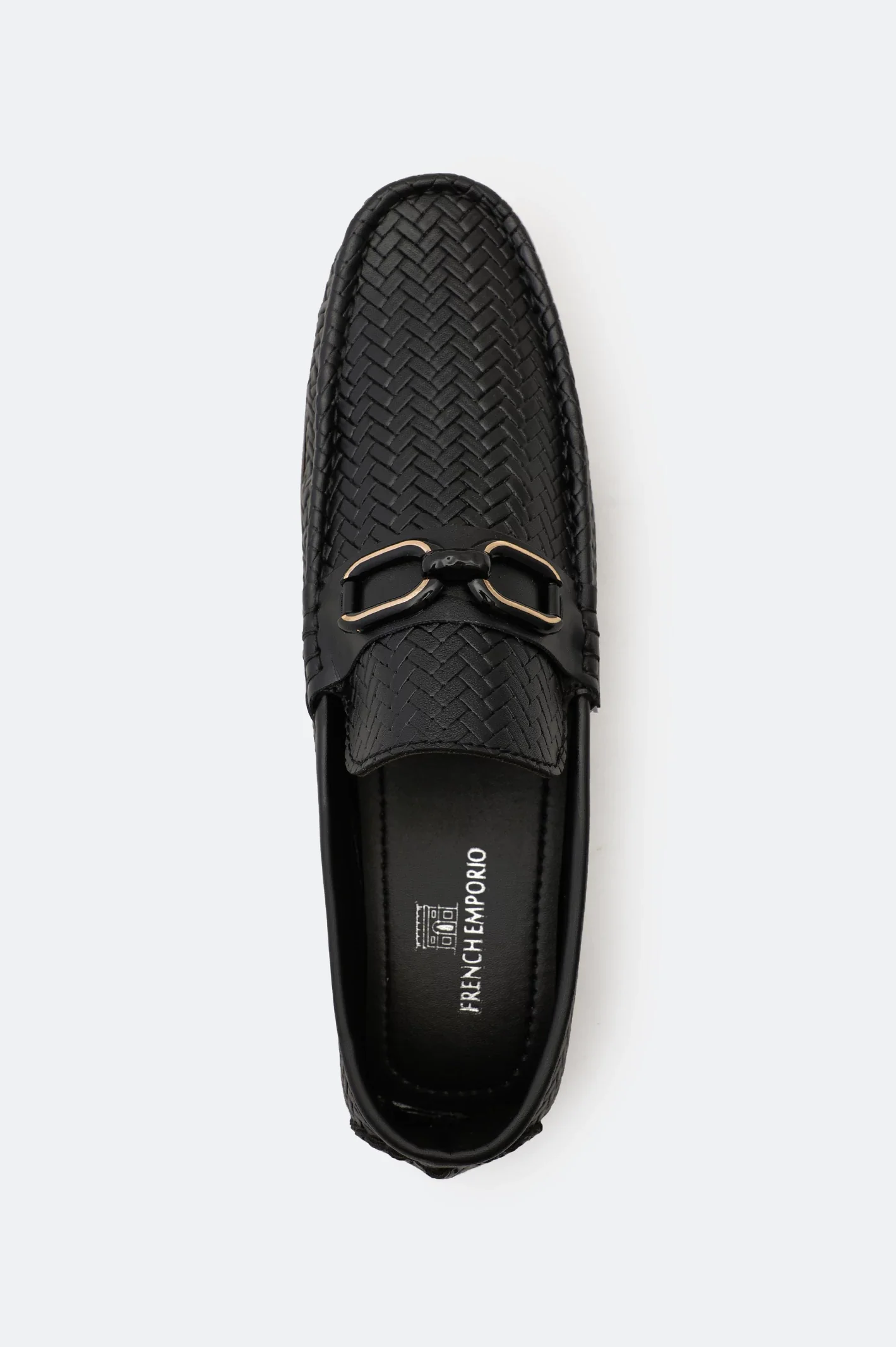 Black Men Casual Mocassins Shoes - Image 3