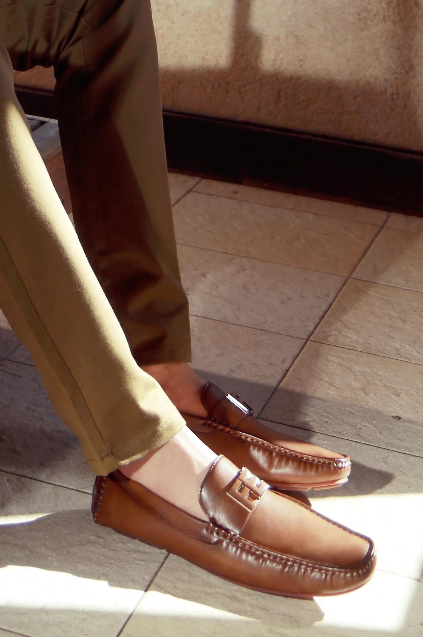 Brown Casual Moccassins Shoes - Image 4