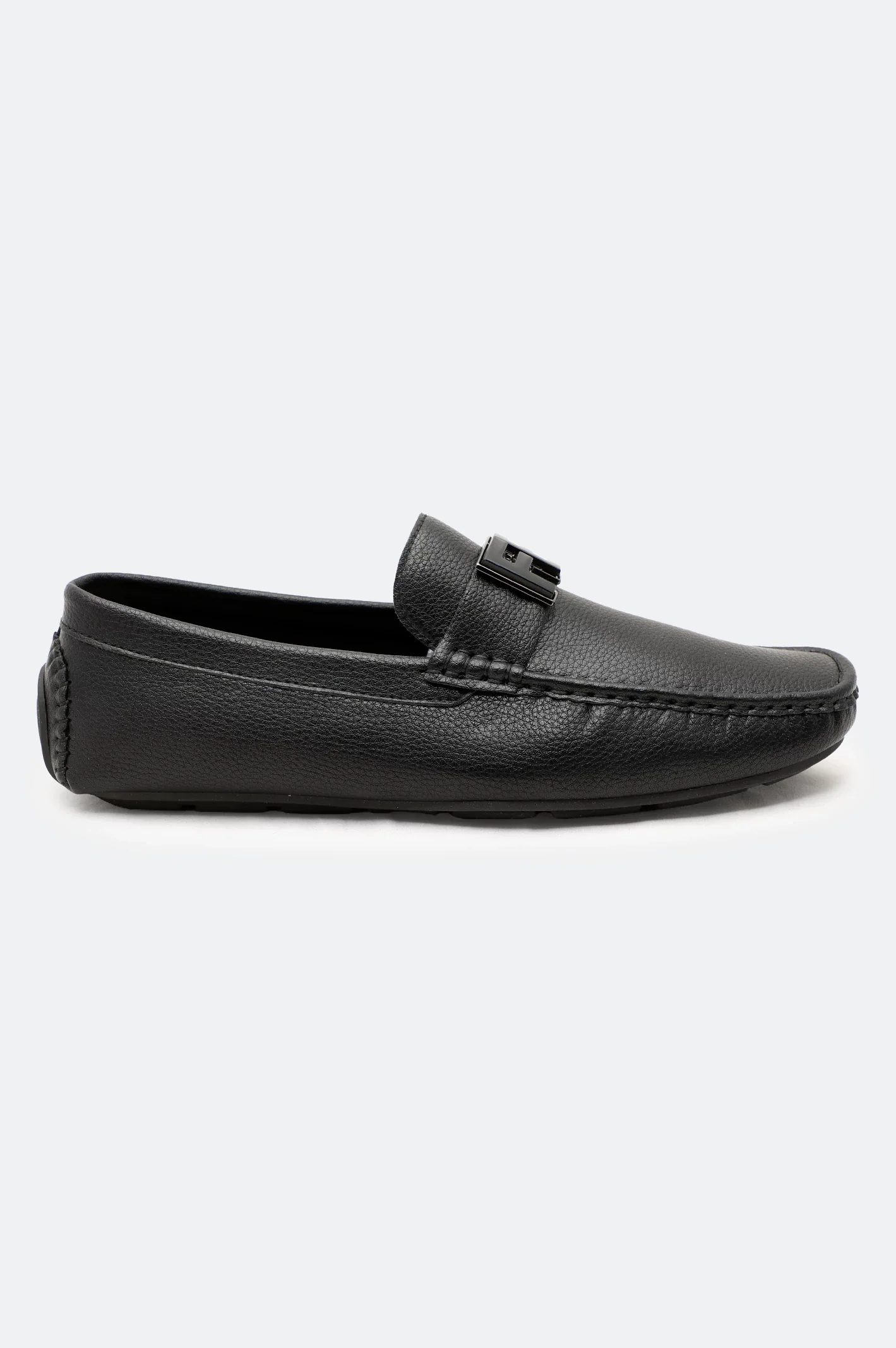 Black Casual Moccassins Shoes - Image 5