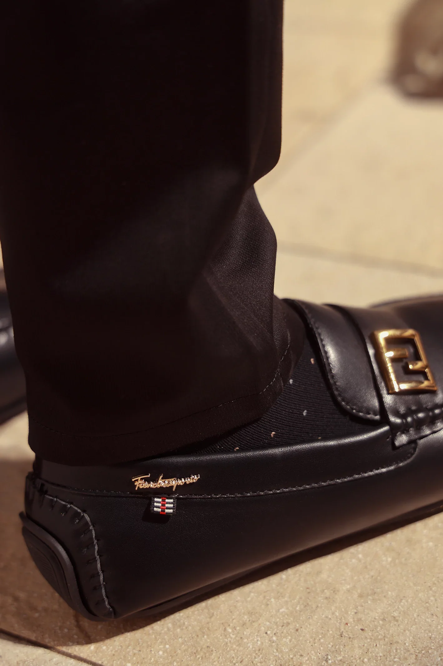 Black Casual Moccassins Shoes - Image 4