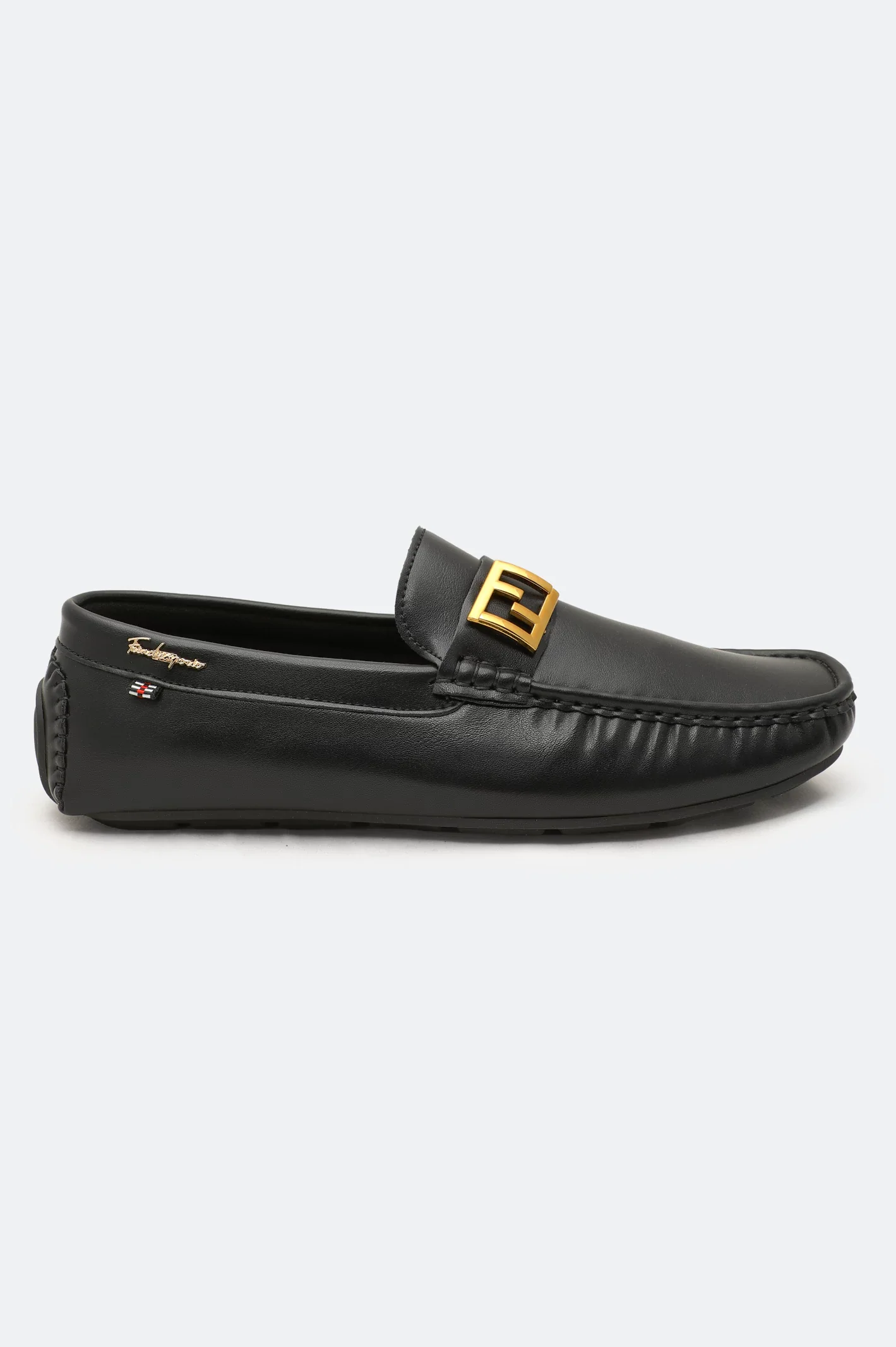 Black Casual Moccassins Shoes - Image 6