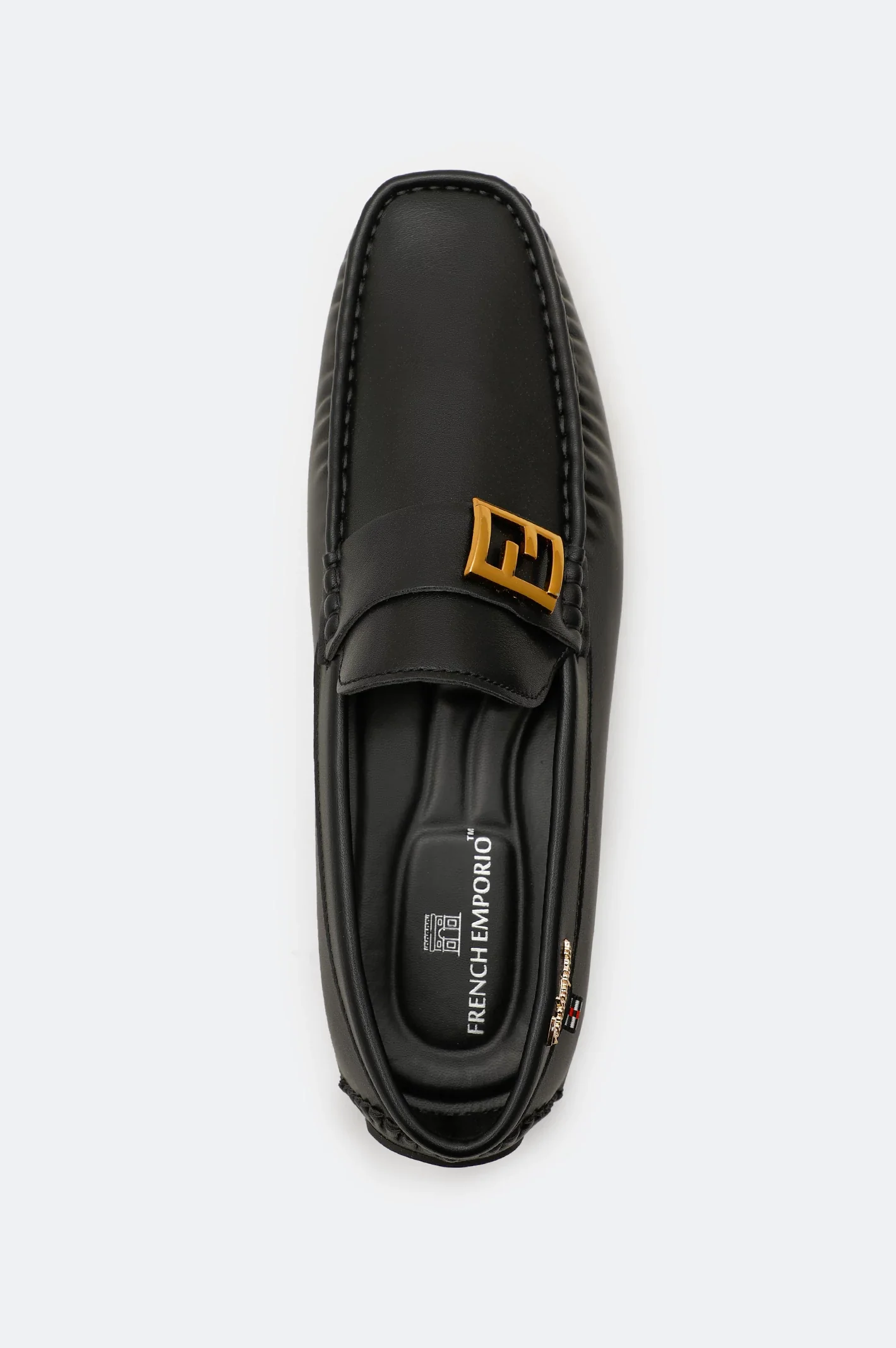 Black Casual Moccassins Shoes - Image 7