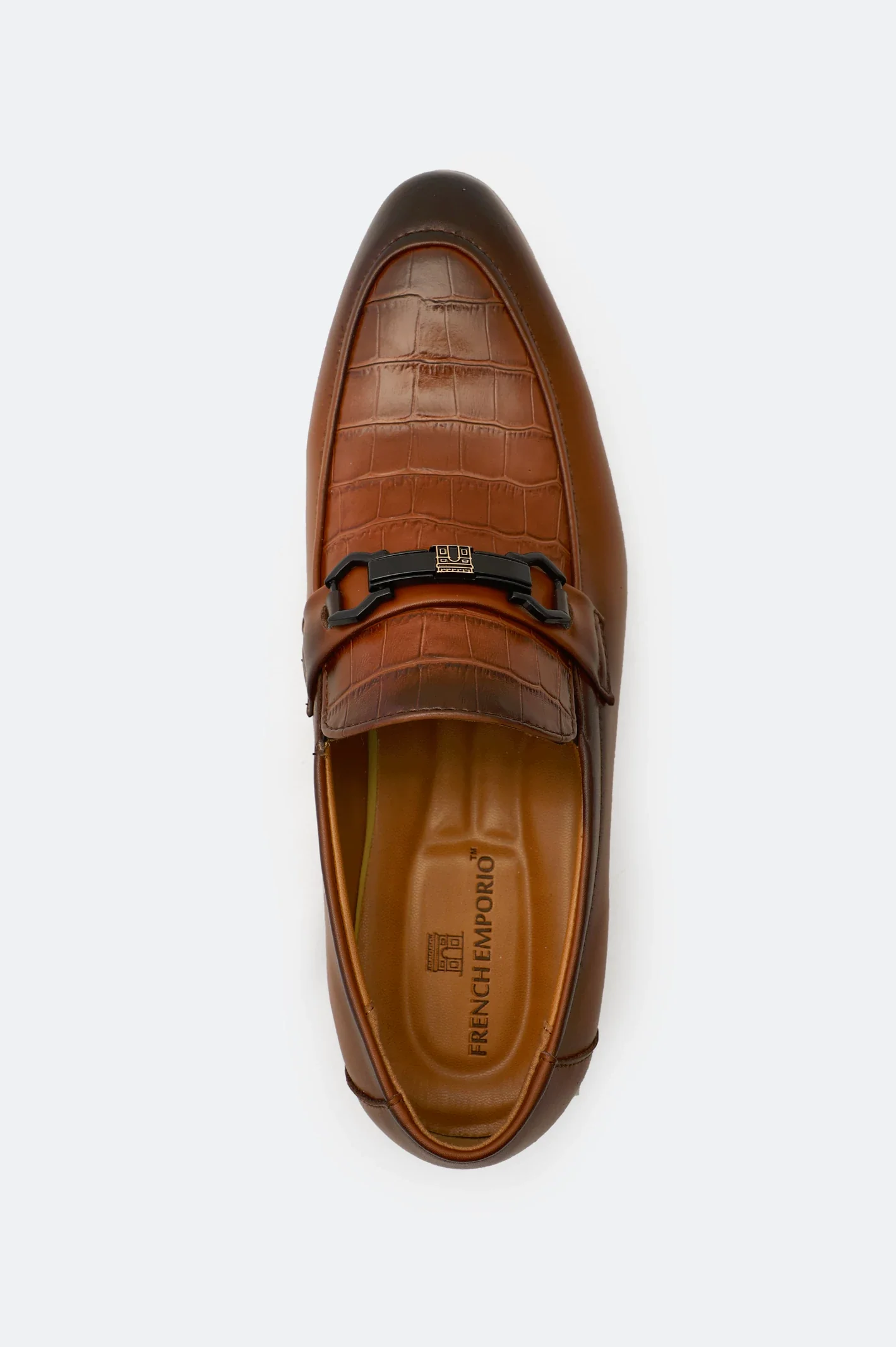 Brown Formal Mocassins Shoes - Image 3